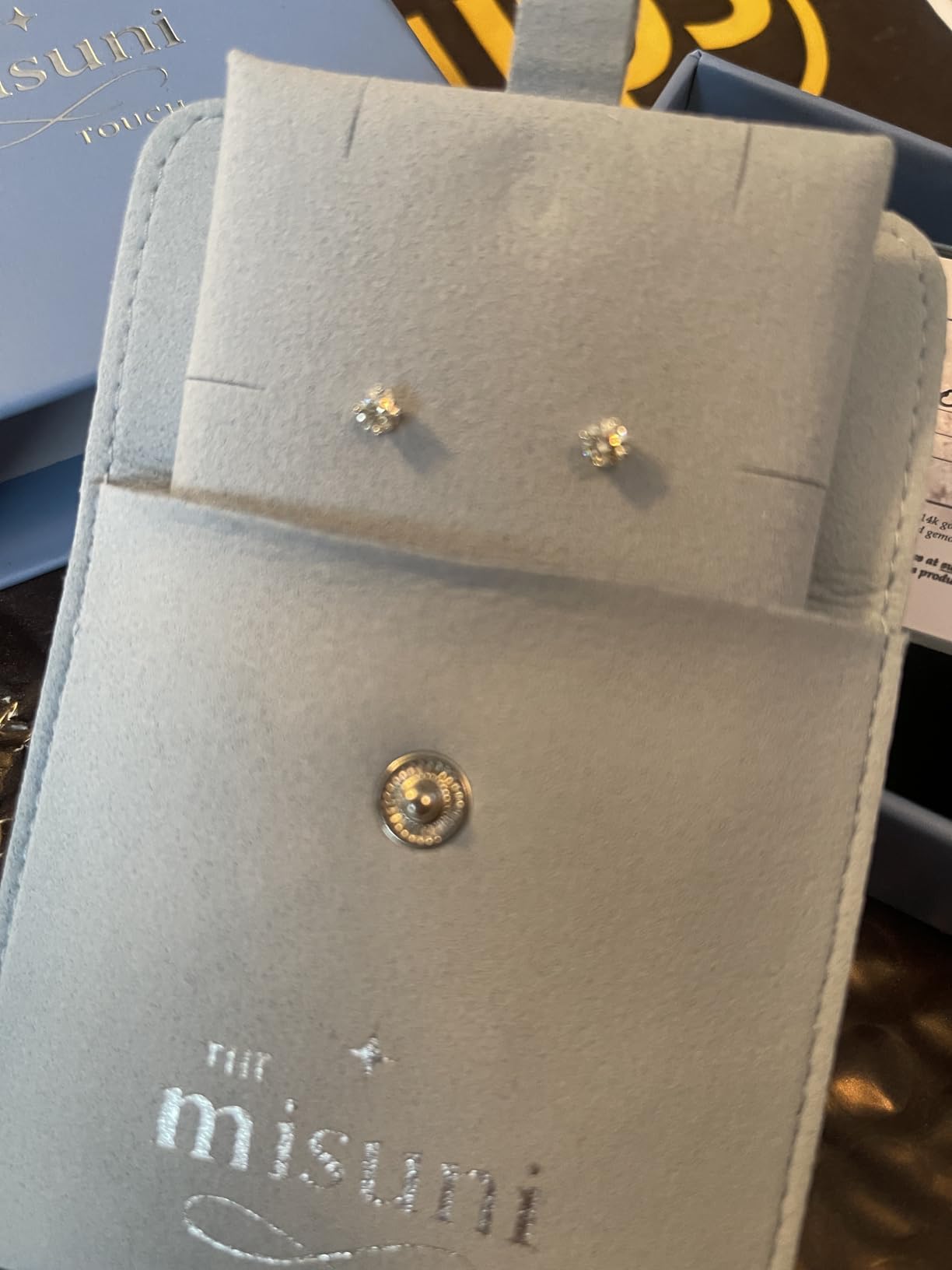 1/5 to 2 Carat TW Natural Real Diamond Solitaire Studs Earrings Available in 14K White and Yellow Gold with Secure Screw Back for Women and Men (Color J-K, Clarity I1-I2) customer photo 1