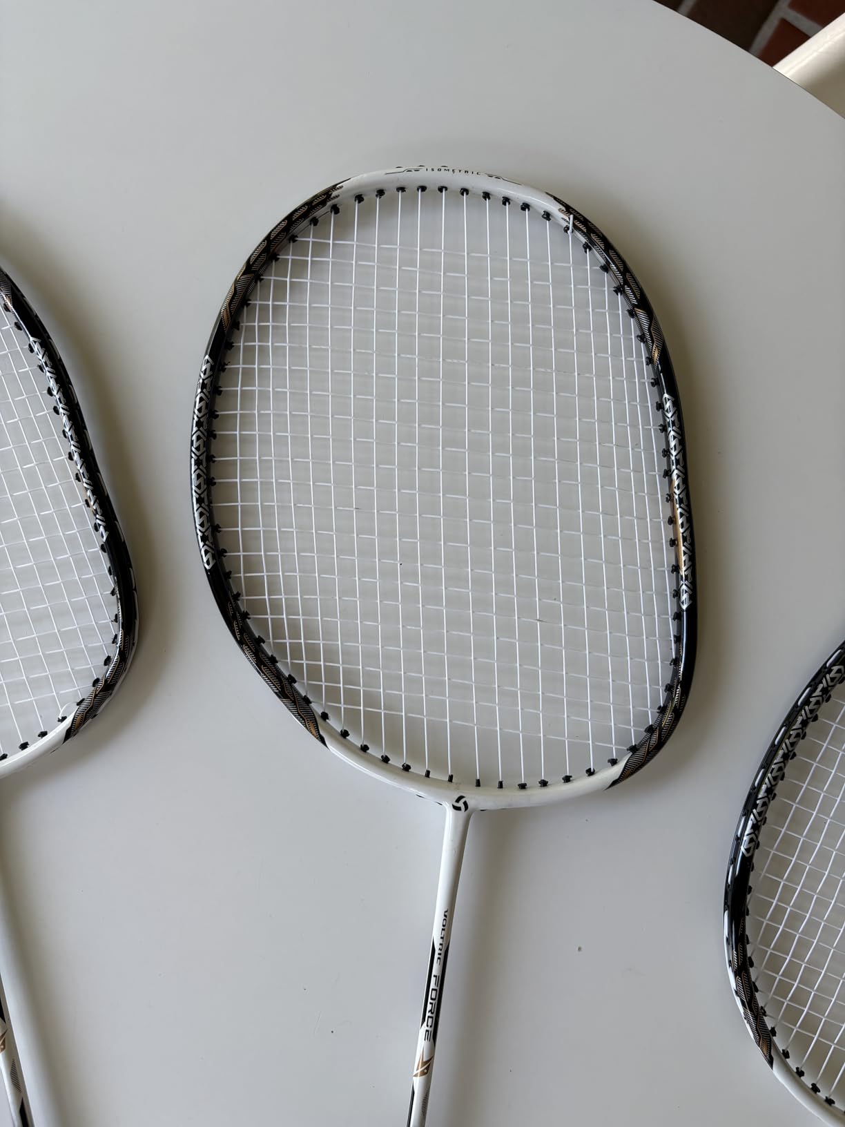 Professional Badminton Set with Net, Carbon Fiber Rackets Set of 4 | Anti-Sag Crank Tension System, Portable Set with 4 Rackets, 4 Shuttlecocks, Boundary Lines, Carry Bag for Backyard Games customer photo 2
