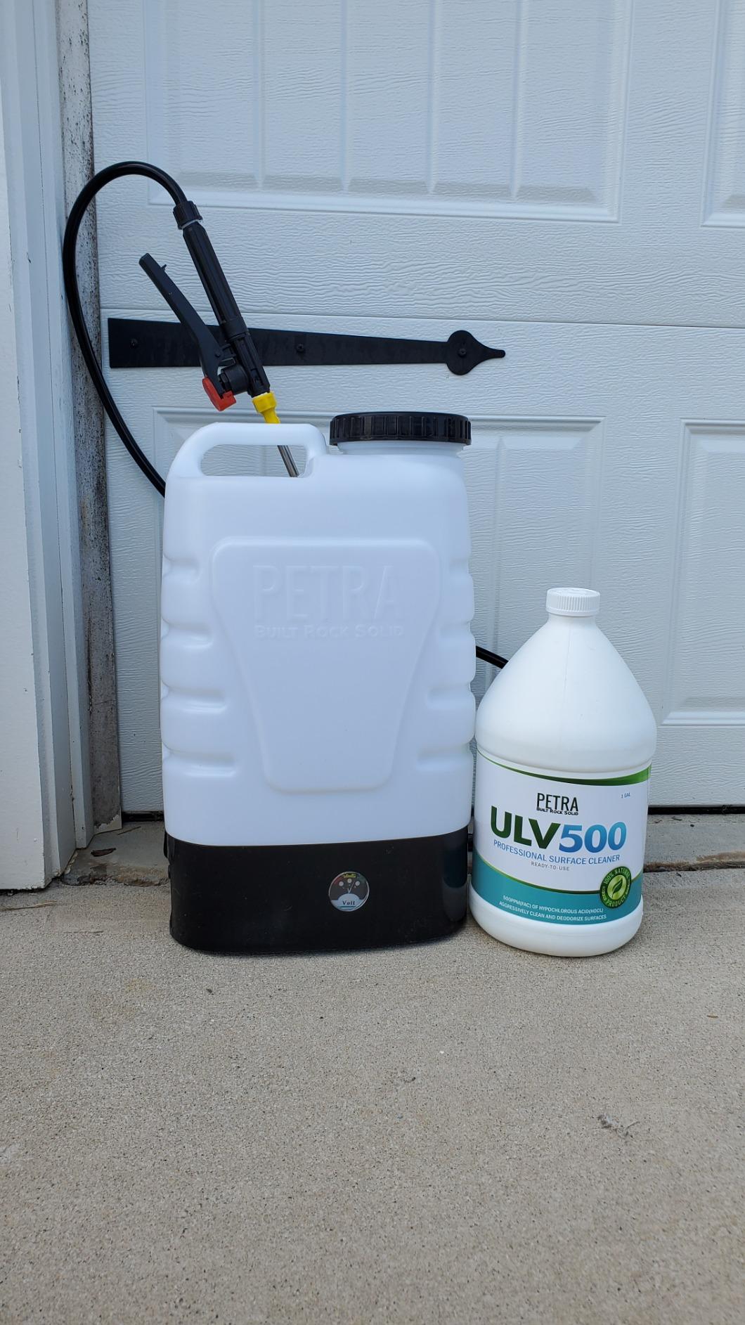 PetraTools 3 Gallon Battery Powered Backpack Sprayer in Lawn and Garden - HD3000 - Long Battery Life & Padded Straps for Comfort - Electric Sprayer w/ 6 Spray Nozzles & 80PSI (3 Gallon) customer photo 1