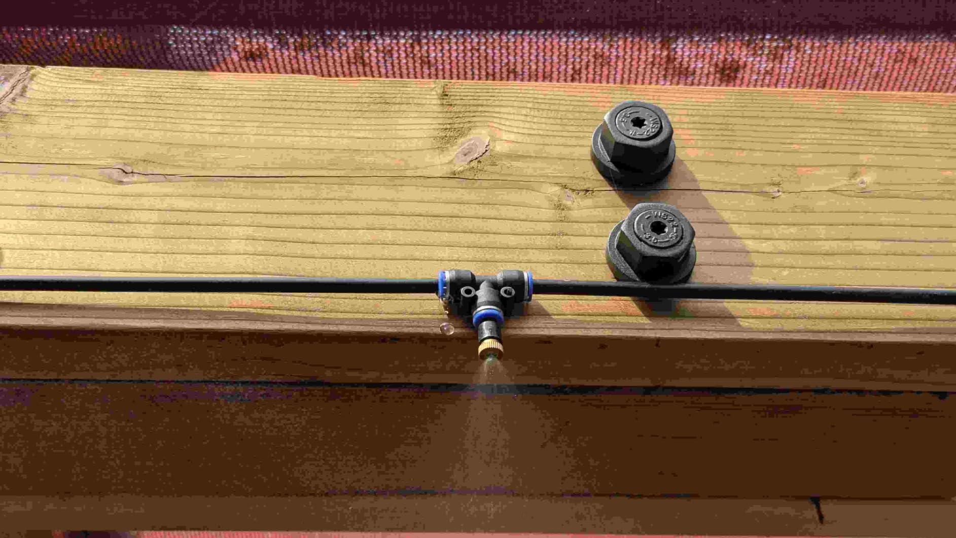 Misters for Outside Patio, 50FT|15M Outdoor Water Misting Cooling System. customer photo 1