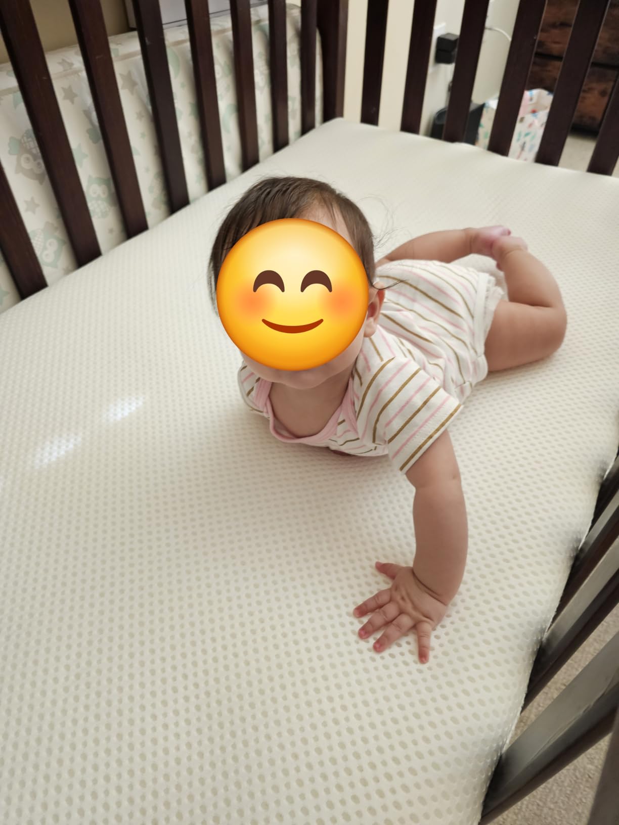 Newton Baby Essential Crib Mattress - White | Baby Crib Mattress, Breathable, Washable, Firm Support, All-Stages, Infant to Toddler, GREENGUARD Gold Certified customer photo 2
