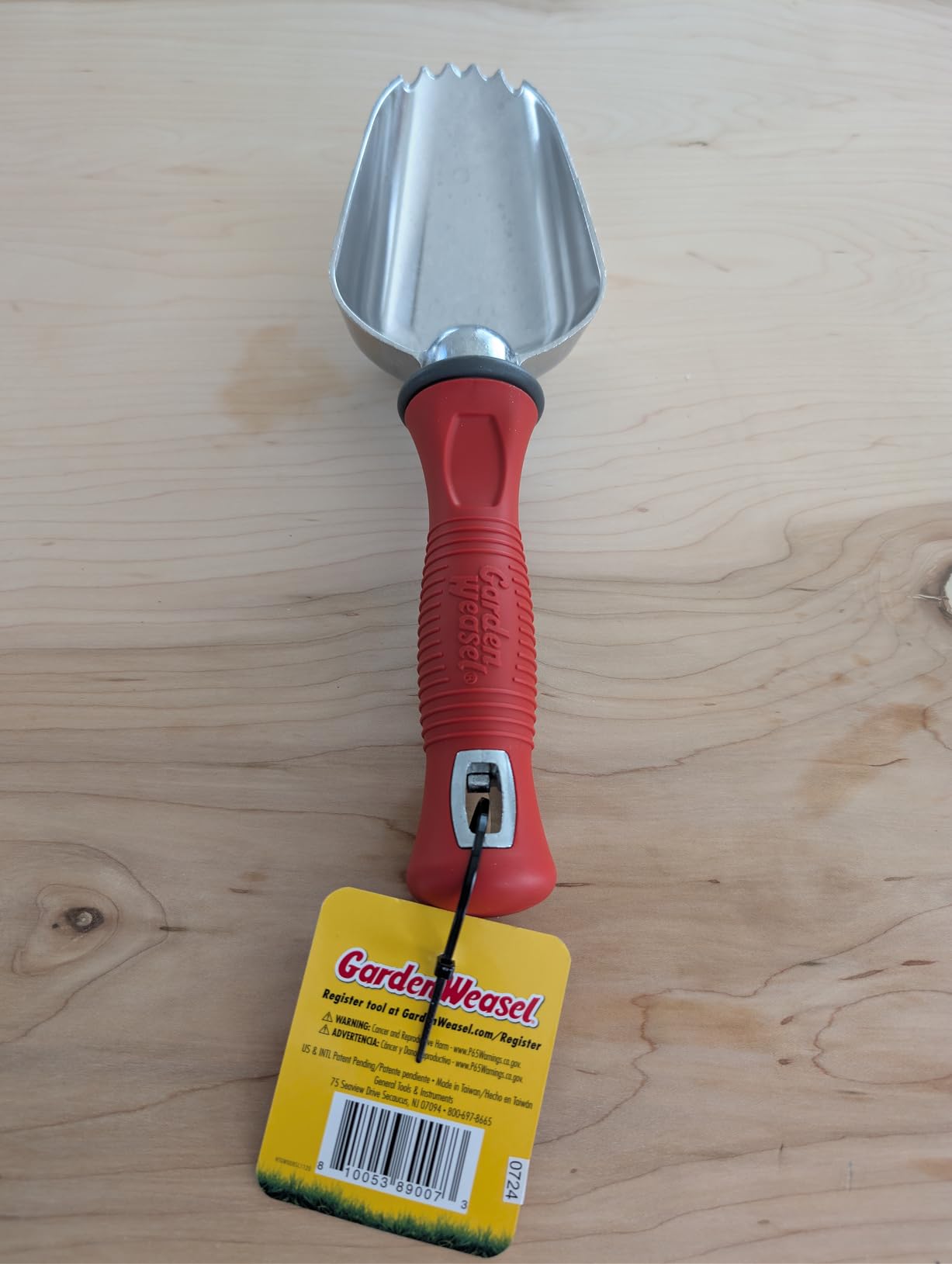 Garden Weasel Double-Sided Garden Cultivator/Tiller | Cultivate, Till, Break Up Soil | Planting and Gardening Hand Digging Tool, Heavy Duty Cultivator, Hand Tool Weeder | 91367 customer photo 1