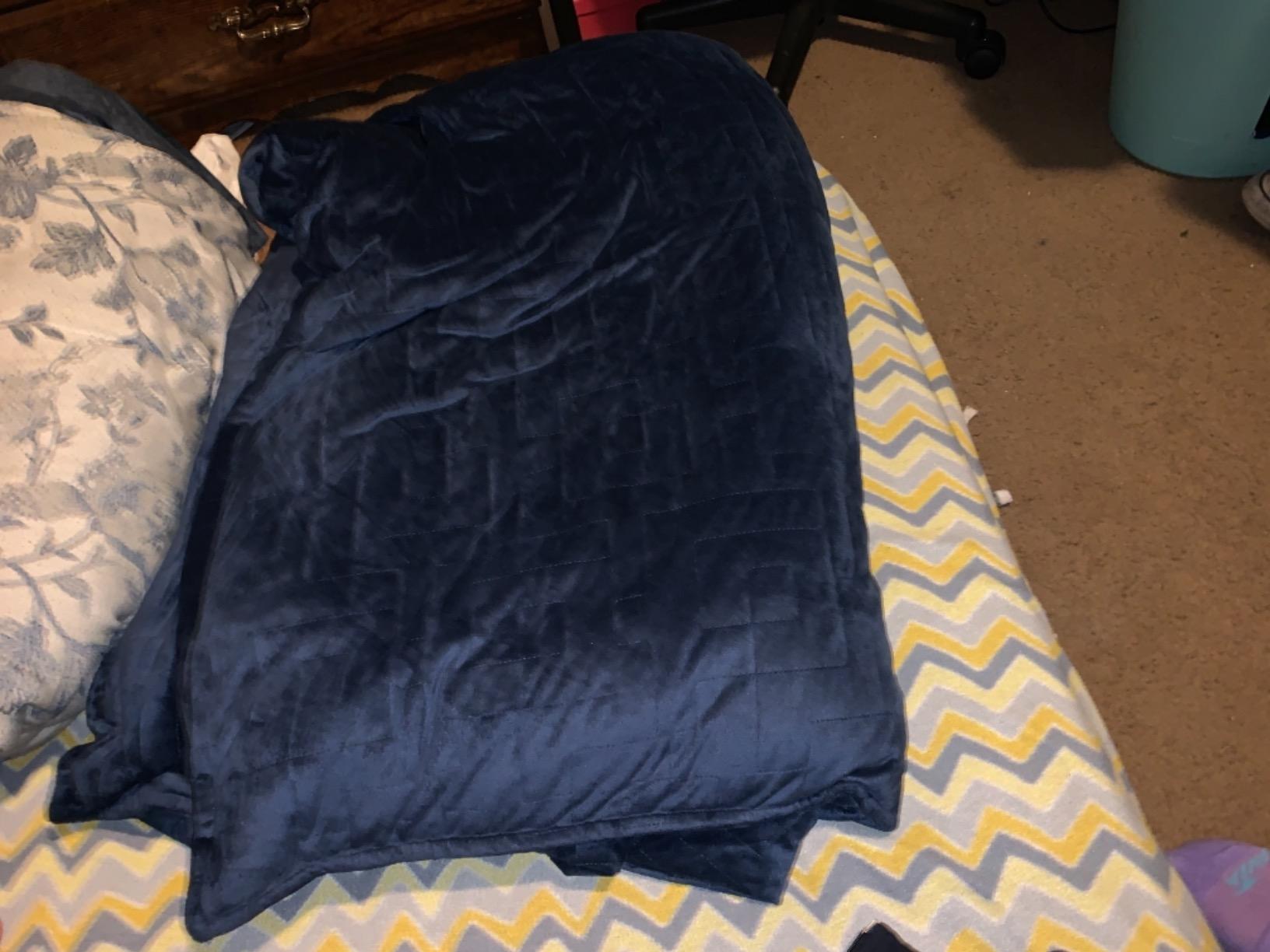 Gravity Weighted Blankets for Adults, 15lbs Grey (48