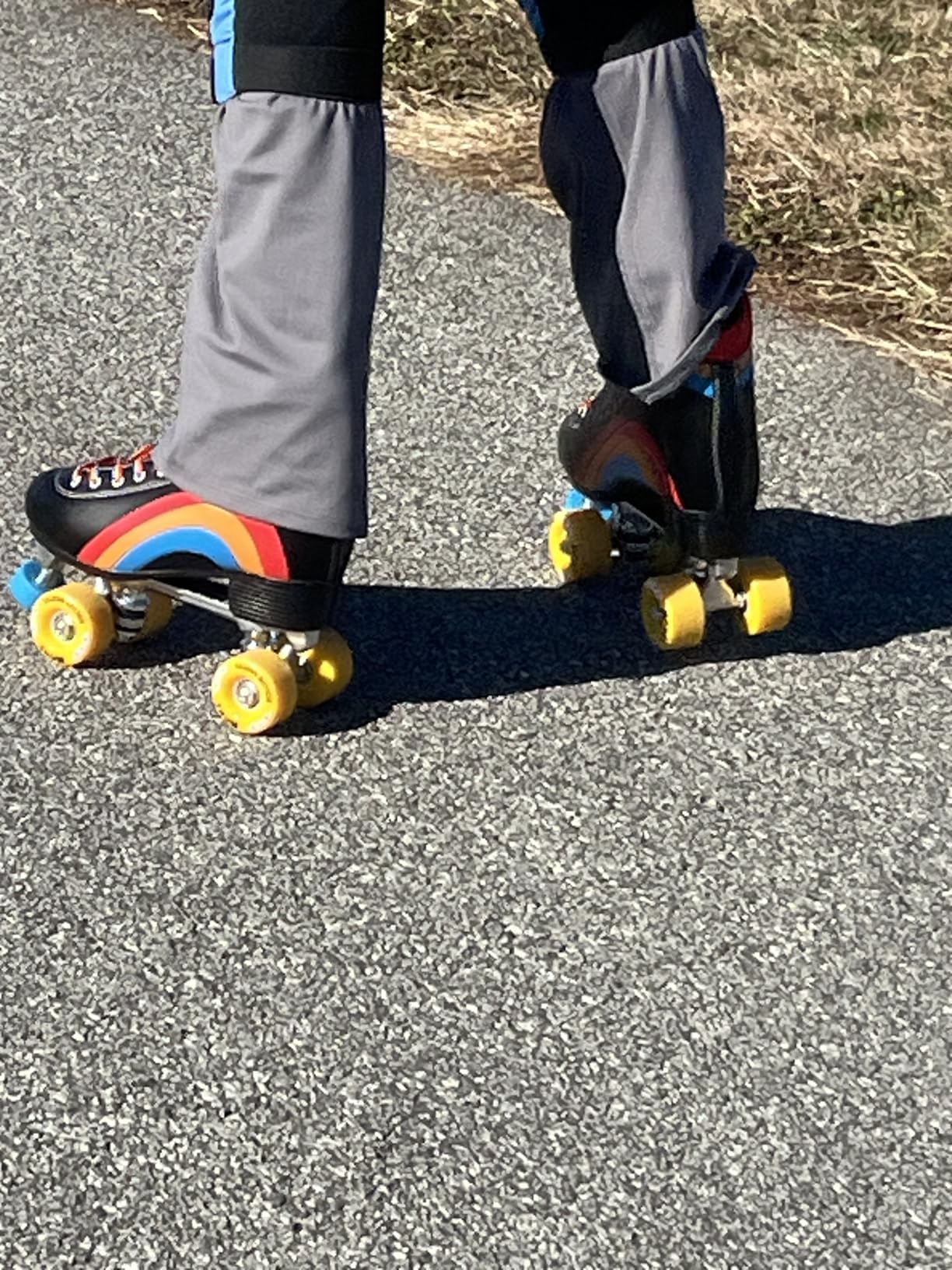 Moxi Rainbow Rider Roller Skates for Women - Durable, Supportive Skates with Padded Lining and Soft Outdoor Wheels customer photo 1