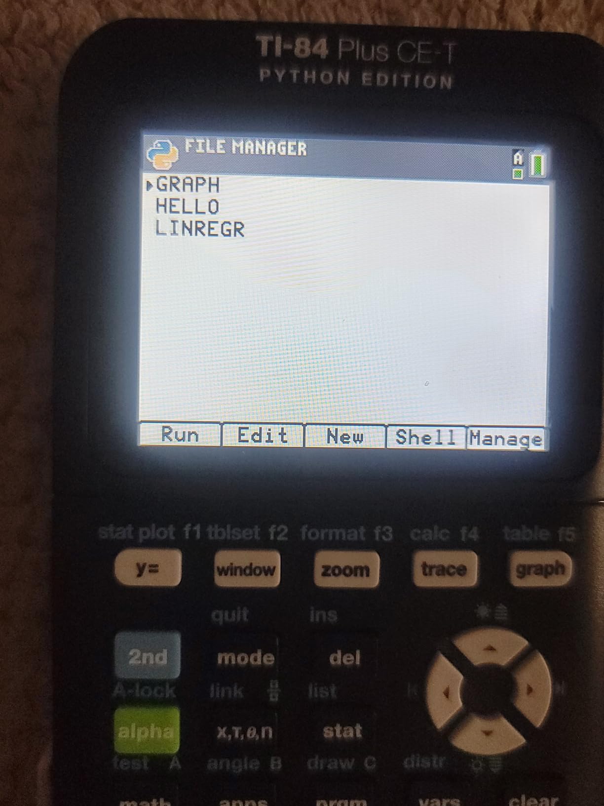 Texas Instruments TI-84 Plus CE-T Python Edition Graphical Calculator (Colour Display) Black customer photo 2