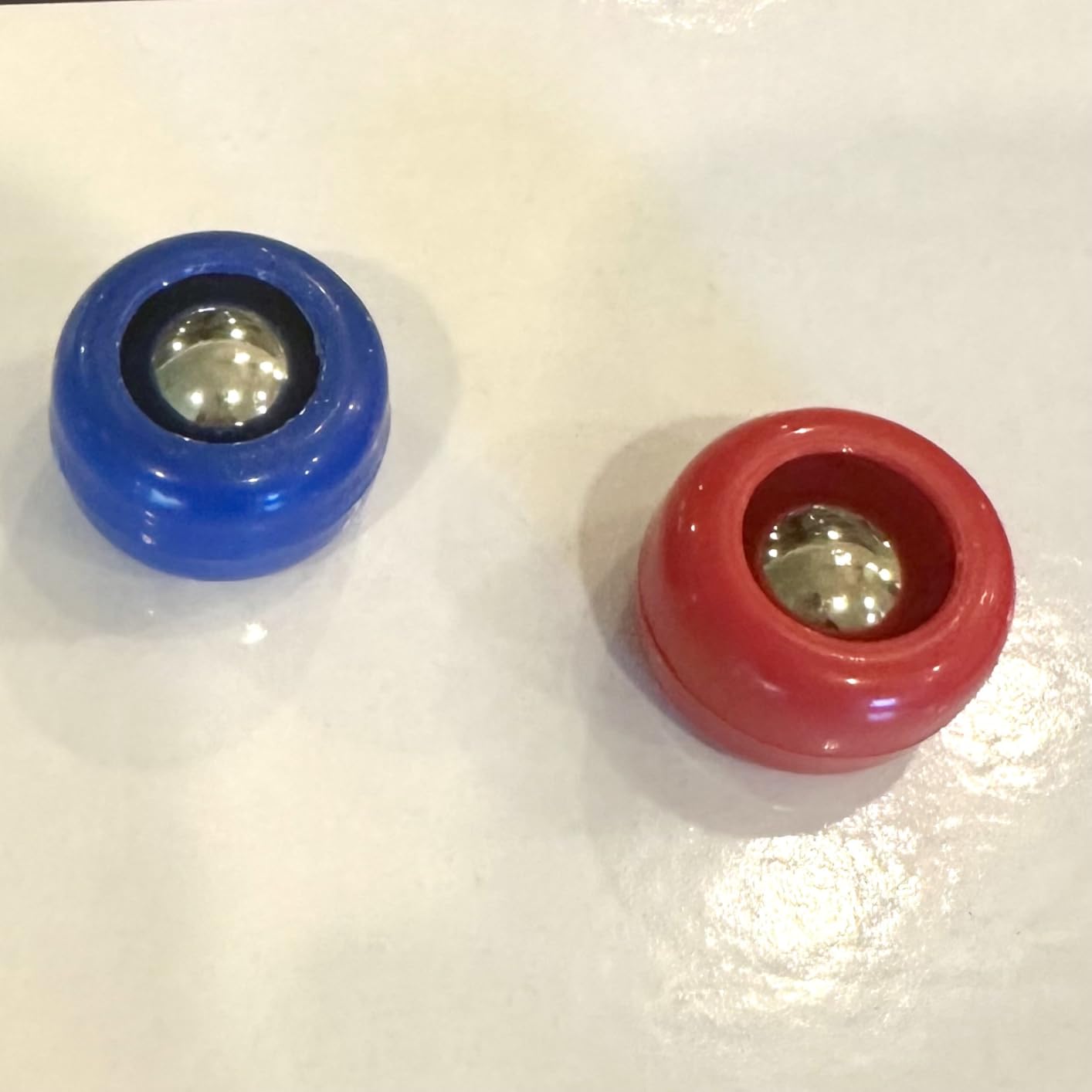 Yard Games Curling and Shuffleboard 2 in 1 Table Top Game with 8 Rolling Discs customer photo 2