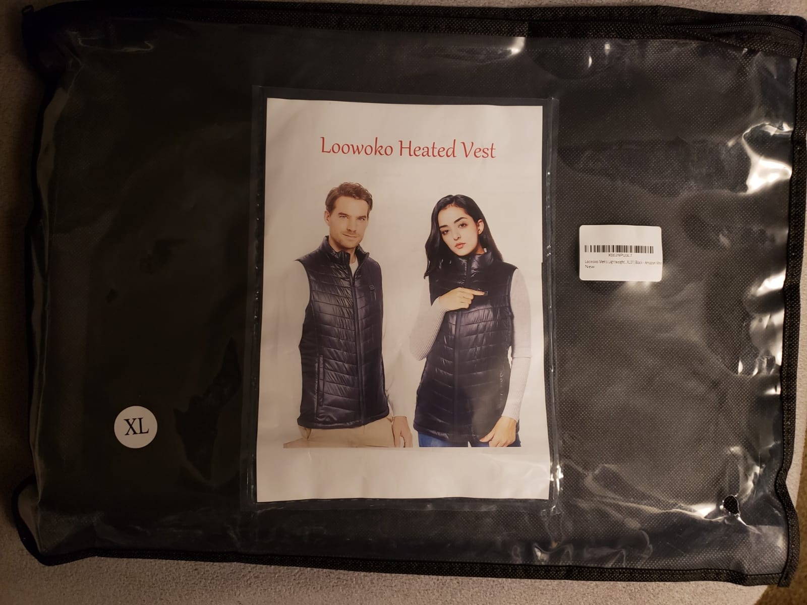 Heated Vest for Men with Battery Pack Included customer photo 2