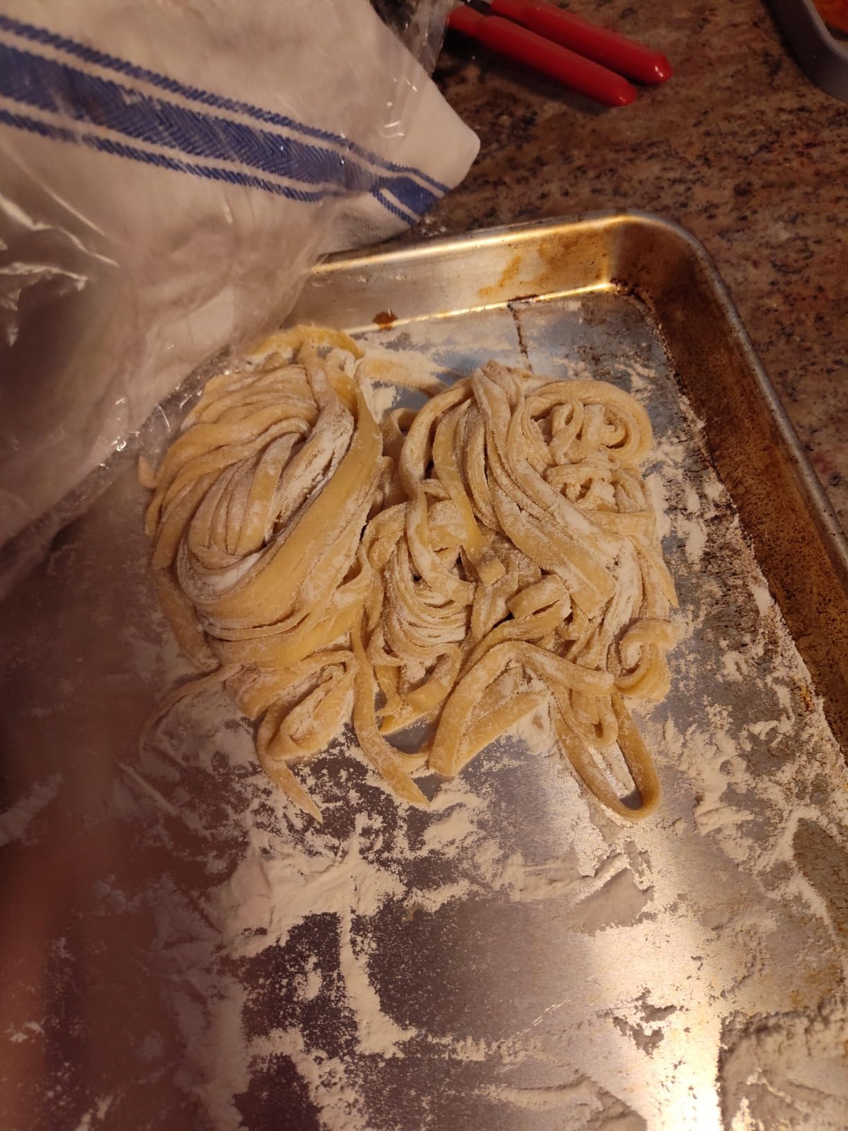 Pasta Maker Attachment for All Kitchenaid Mixers, Noodle Maker Kitchen Aid Mixer Accessories 3 In 1 Including Dough Roller Spaghetti Fettuccine Cutter - Homemade Fresh Pasta Easily! customer photo 1