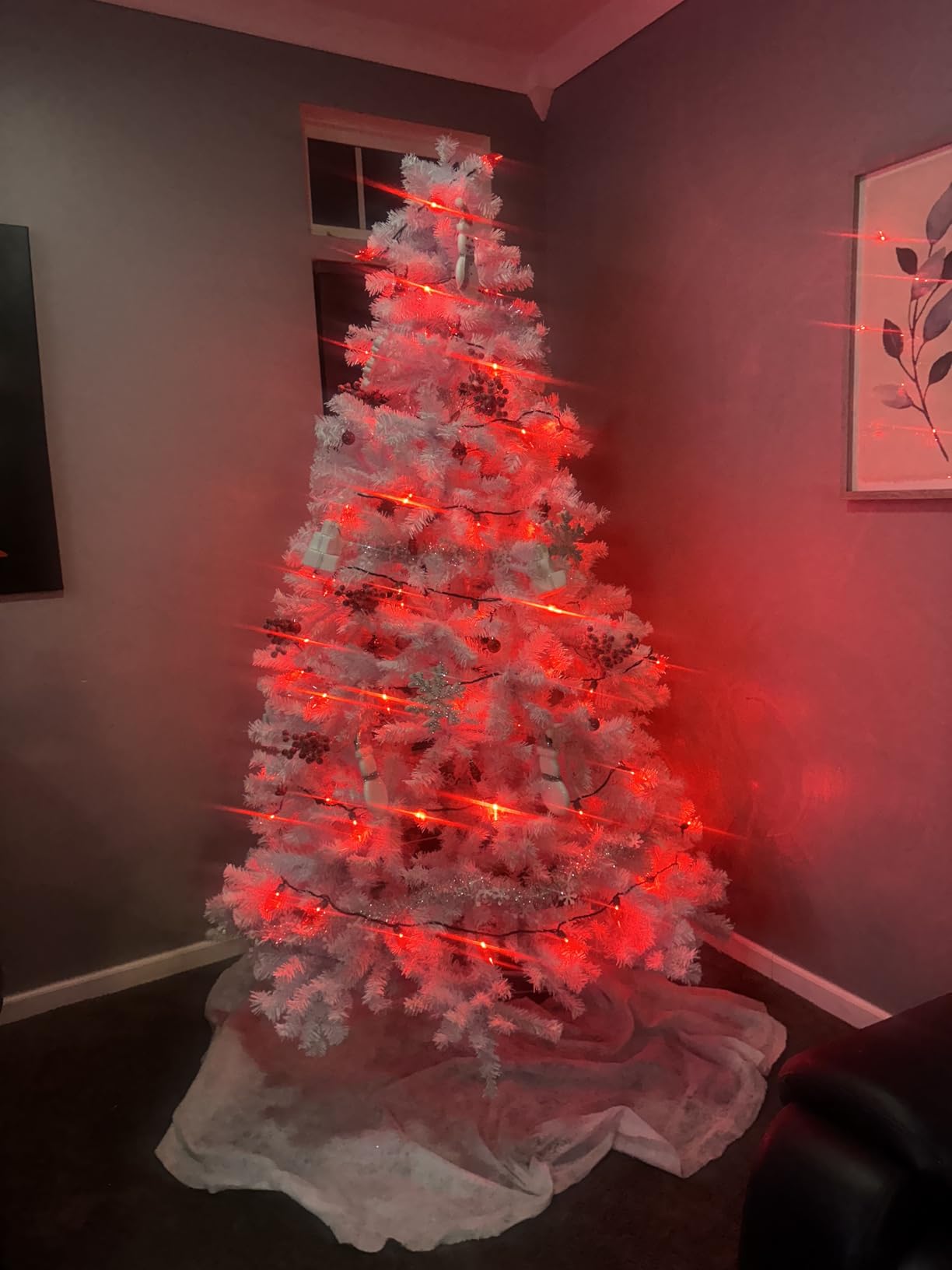 Yaheetech 7.5ft Artificial Christmas Spruce Tree, Realistic Premium Unlit | Christmas Tree w/ 1346 Hinged Branch Tips Holiday Xmas Decor W/Metal Hinges & Foldable Base for Home Party Office Decoration customer photo 1