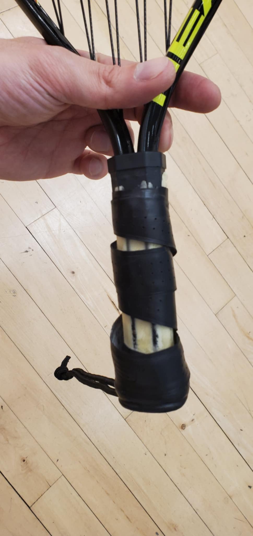 HEAD CPS Heat Racquetball Racquet | Pre-Strung, Beginner Friendly customer photo 1