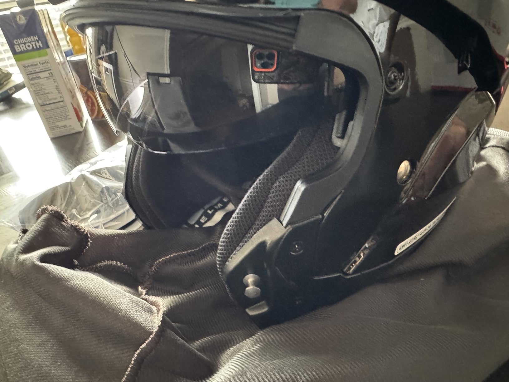 HJC C91 Solid Modular Motorcycle Helmet with HJ-17 Pinlock Shield, DOT Approved customer photo 2