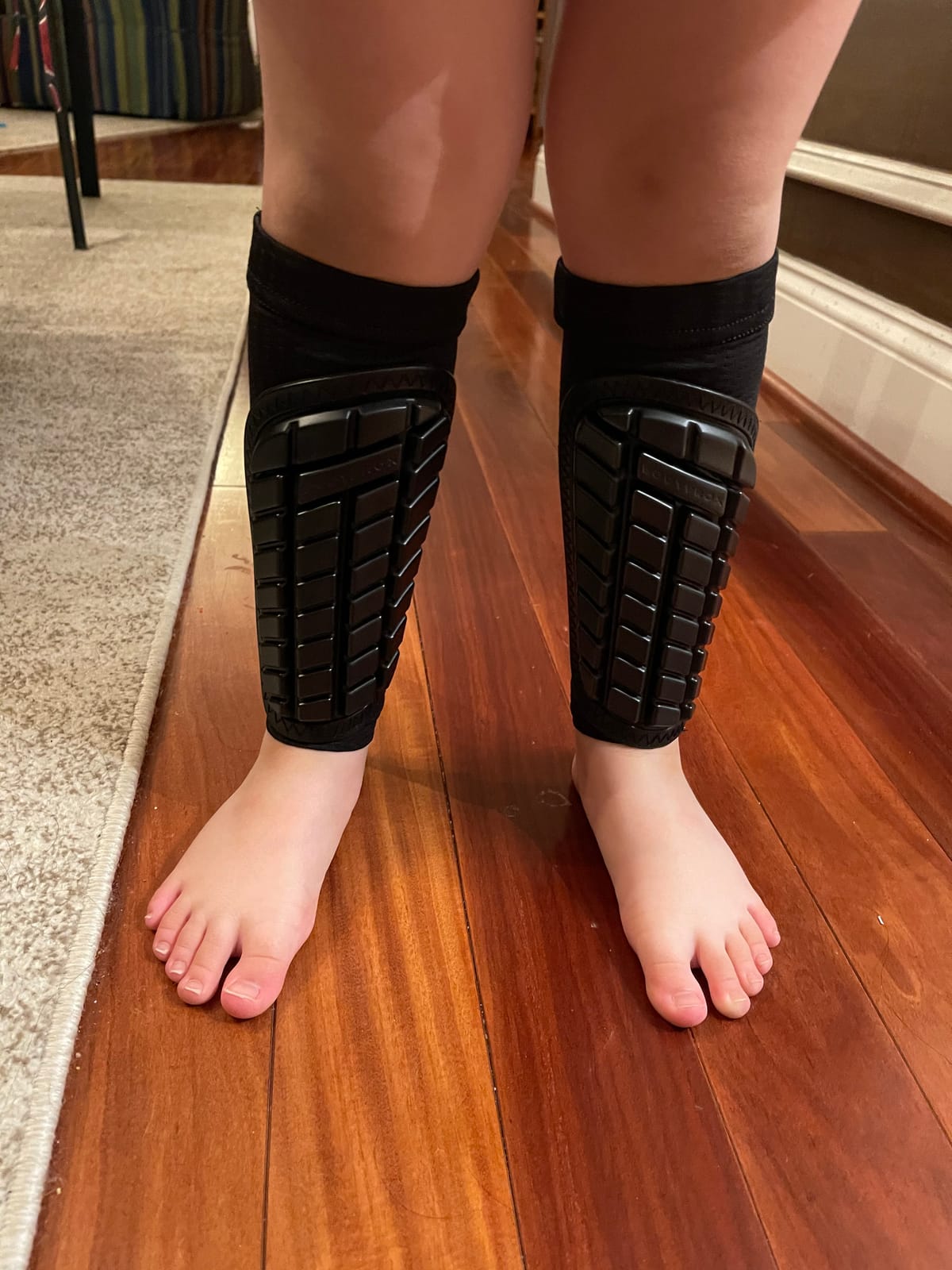 BODYPROX Soccer Shin Guards Sleeves for Men, Women and Youth customer photo 1