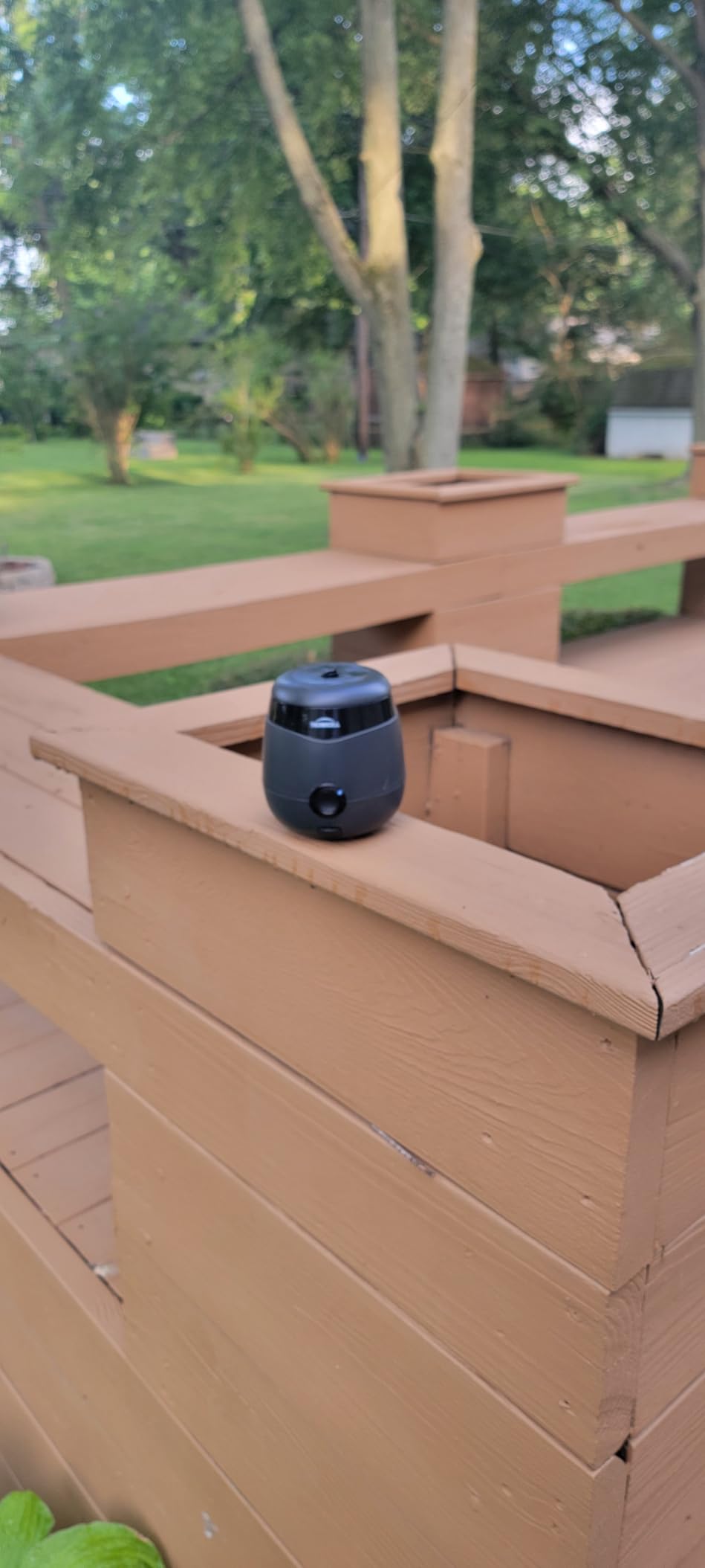 Thermacell E-ZoneGuard Patio Rechargeable Mosquito Repeller, 5.5-Hr Battery | Black; 20-FT Zone; 12-Hr Refill; Scientifically Proven Outdoor Protection; Scent Free; DEET-Free customer photo 1