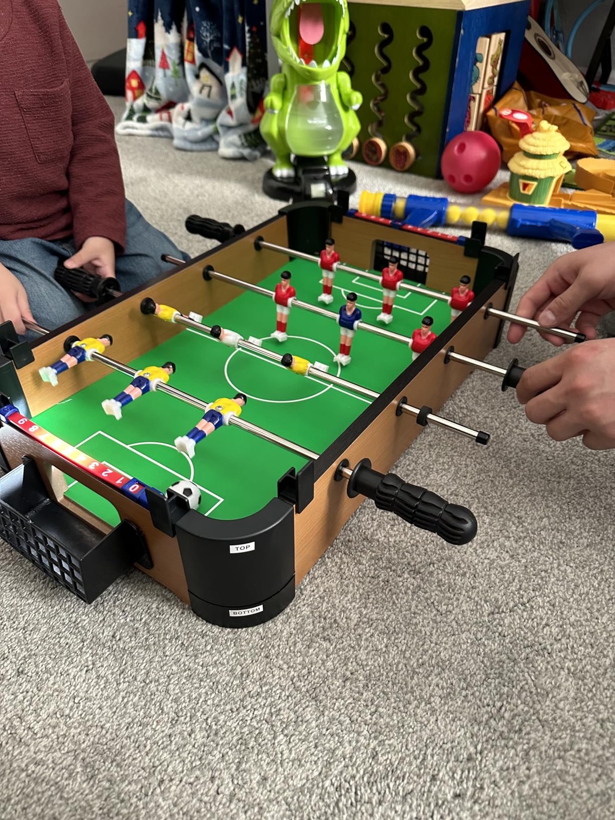 Point Games Hockey Table, Mini Table Games for Kids, Arcade Game for Boys & Girls, Great Gift fro Children Ages 3+ customer photo 1