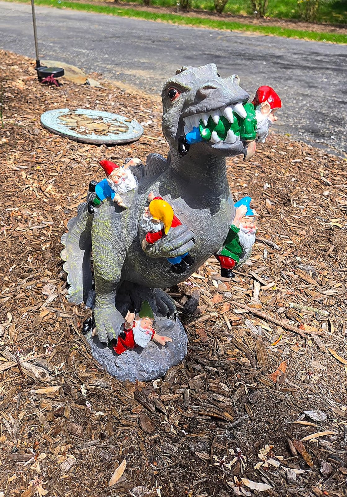SOWSUN Garden Gnomes Statues Yard Decorations Outdoor Garden Decor, 14