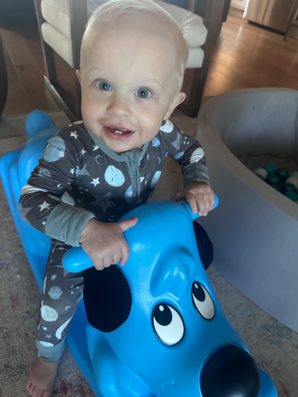 Little Tikes Rockin' Puppy - Blue, Small customer photo 1
