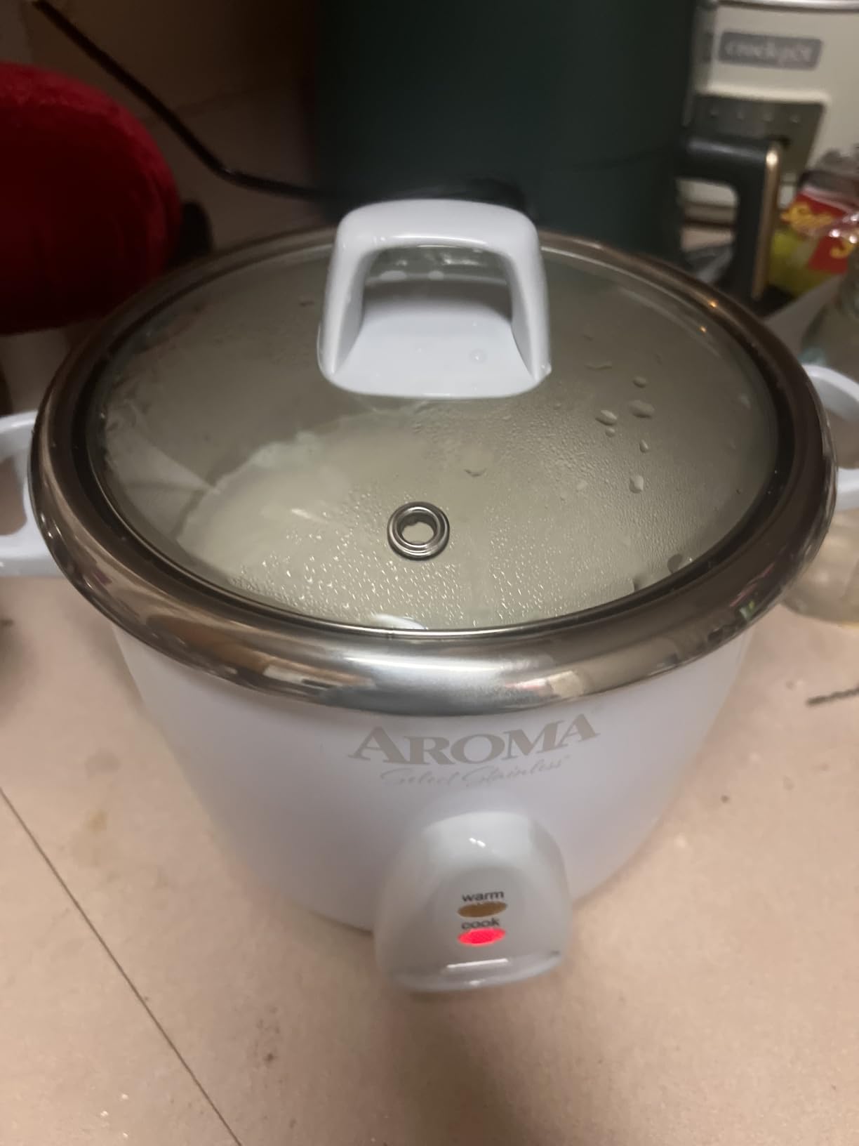 Aroma Housewares 14-Cup (Cooked) / 3Qt Select Stainless Pot-Style Rice Cooker & Food Steamer customer photo 2
