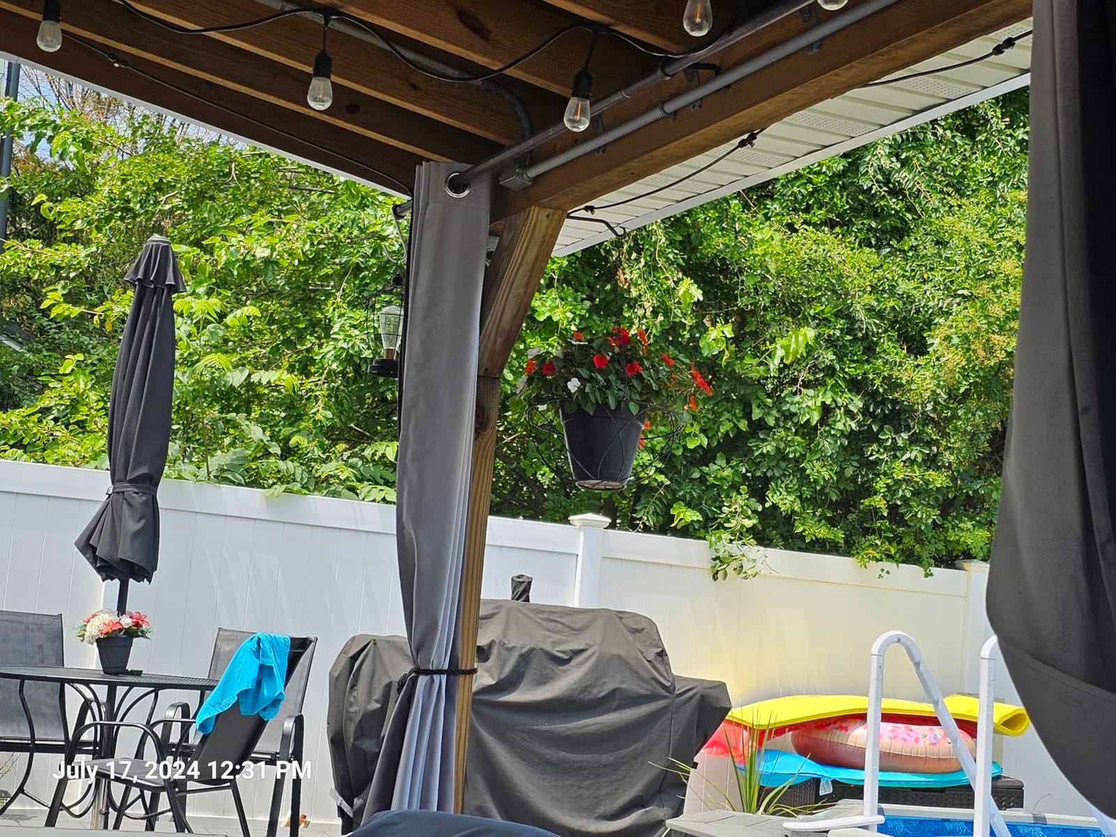 Bonviee 75FT Misters for Outside Patio, 28 Brass Nozzles, 3/4 Inch Adapter | 23M Outdoor Misting System for Patios, Gardens & Greenhouses, Preassembled Misting Line for Flexible DIY Cooling Layouts. customer photo 1