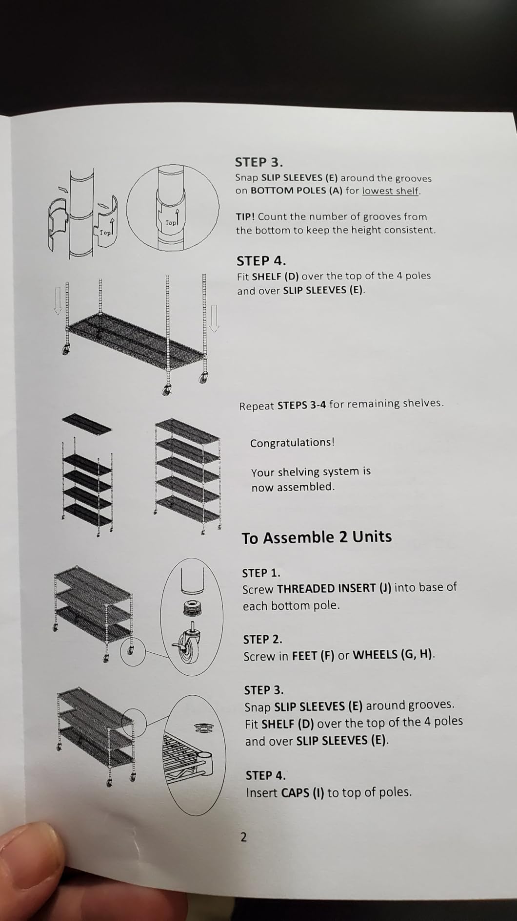 UltraDurable 5-Tier NSF Steel Wire Shelving, 36