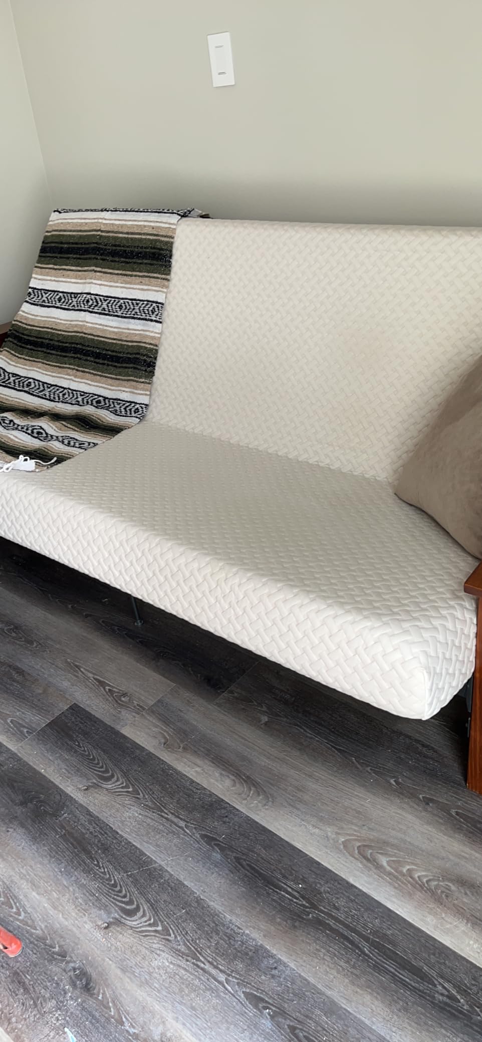 Milliard Memory Foam Futon Mattress - Full Size (Frame Not Included) (Grey) customer photo 1