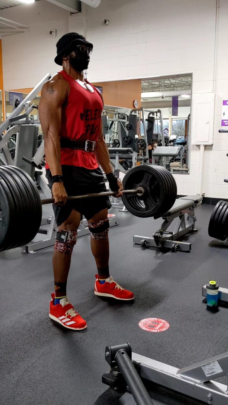 adidas Men's Powerlift 4 Weightlifting Shoe customer photo 2
