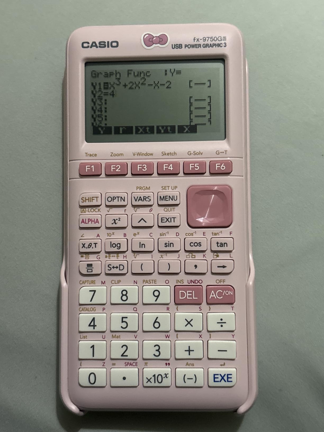 Casio fx-9750GIII Graphing Calculator, Python Programming, Pink | Natural textbook display with Python programming; ideal for exams, STEM & advanced math customer photo 1