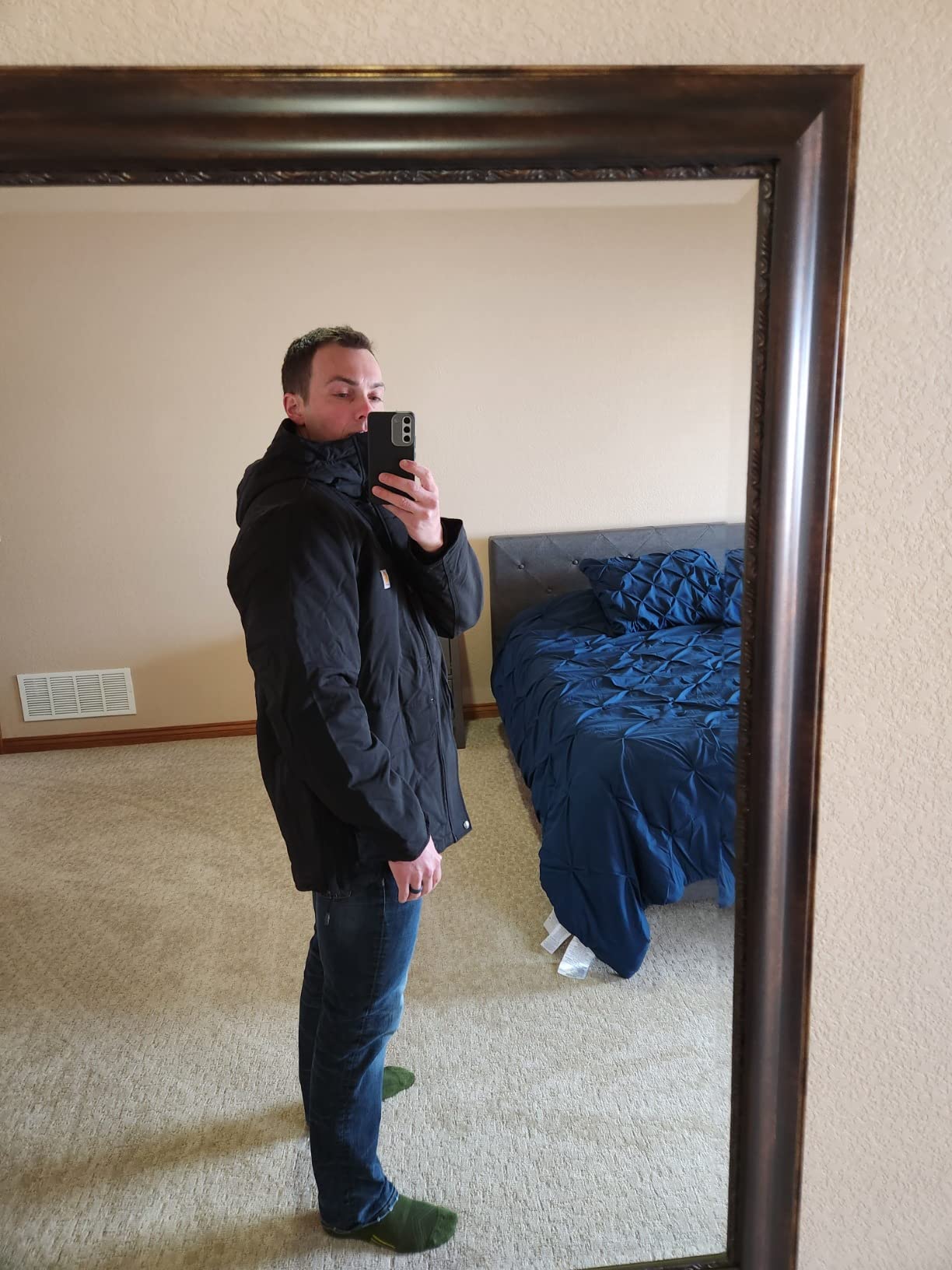 Carhartt Men's Super Dux Relaxed Fit Insulated Traditional Coat 105002 customer photo 2