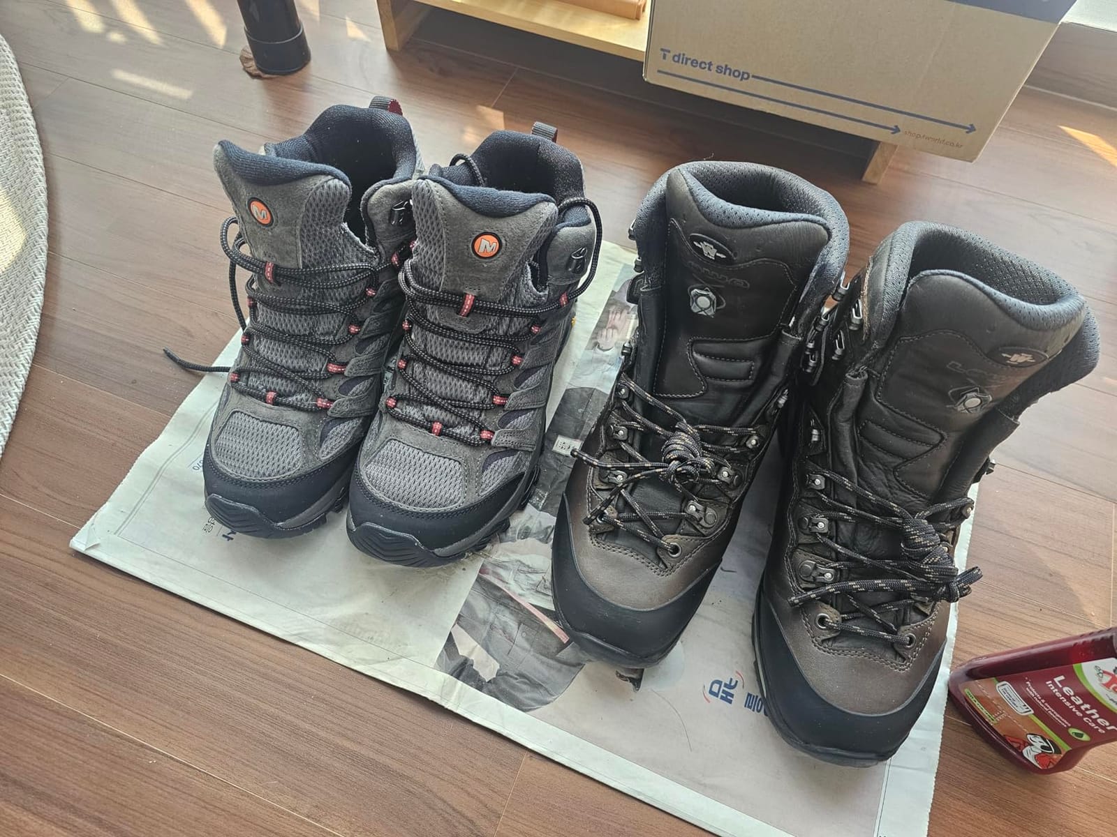 Merrell Men's Moab 3 Mid Waterproof Hiking Boots customer photo 2