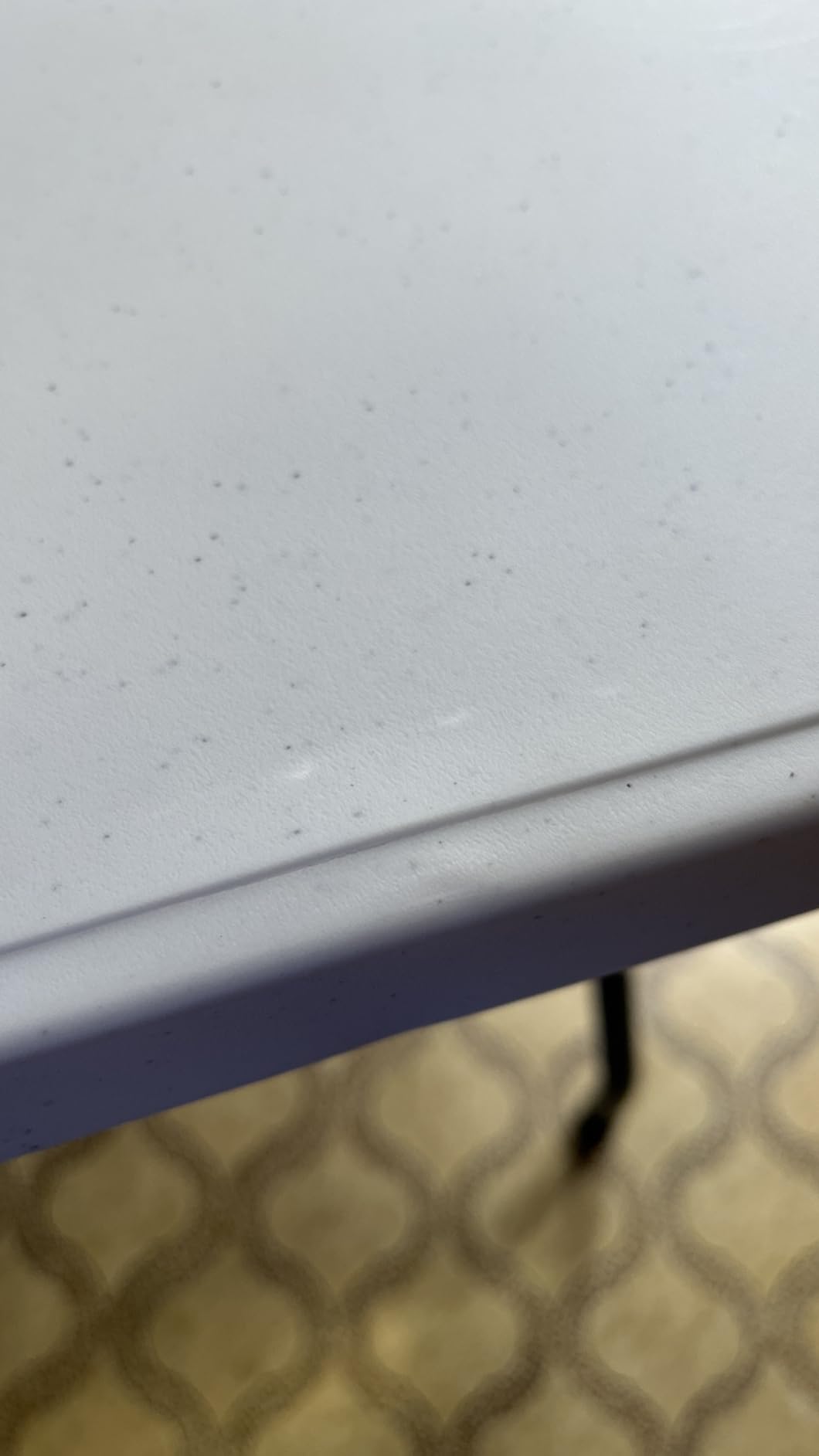 Byliable Folding Table 6ft Portable Heavy Duty Plastic Fold-in-Half Utility Foldable Table Plastic Dining Indoor Outdoor for Camping, Picnic and Party, White customer photo 2