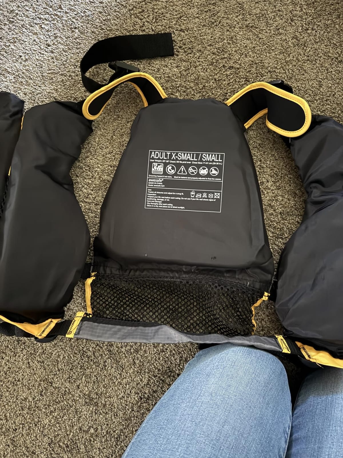 awesafe Adult Watersport Universal Vest customer photo 2