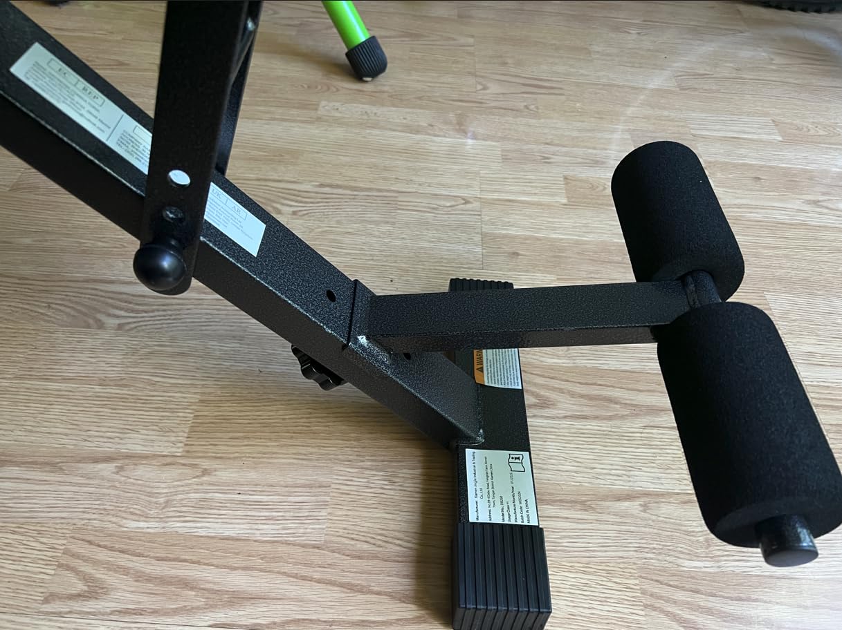 YOLEO Adjustable Weight Bench for Home Gym, ASTM-Certified 827LBS, 98% Pre-Assembled, Foldable Gym Bench with 84 Positions Incline Decline Flat, Wider Seat customer photo 2