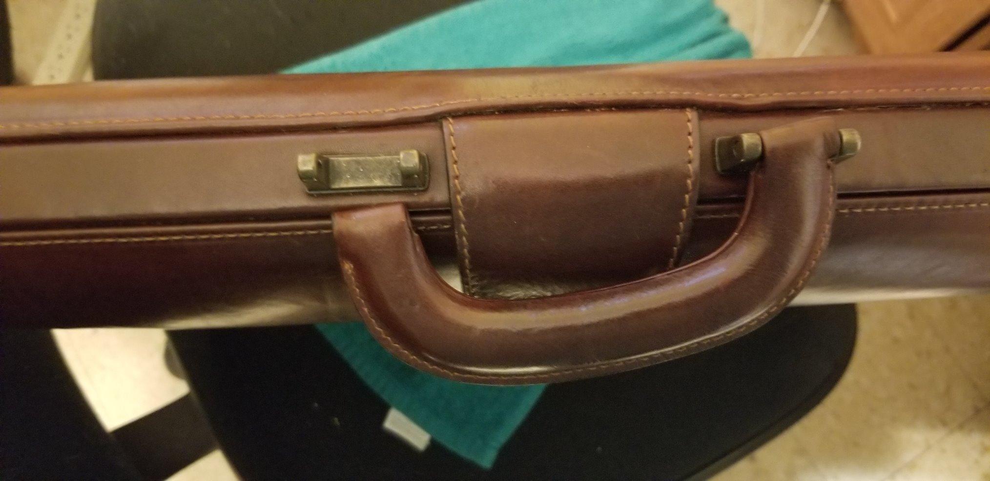Time Resistance Leather Lawyer Briefcase - Italian Handmade Laptop Briefcase for Men and Women - Attache Case - Doctor Bag customer photo 1
