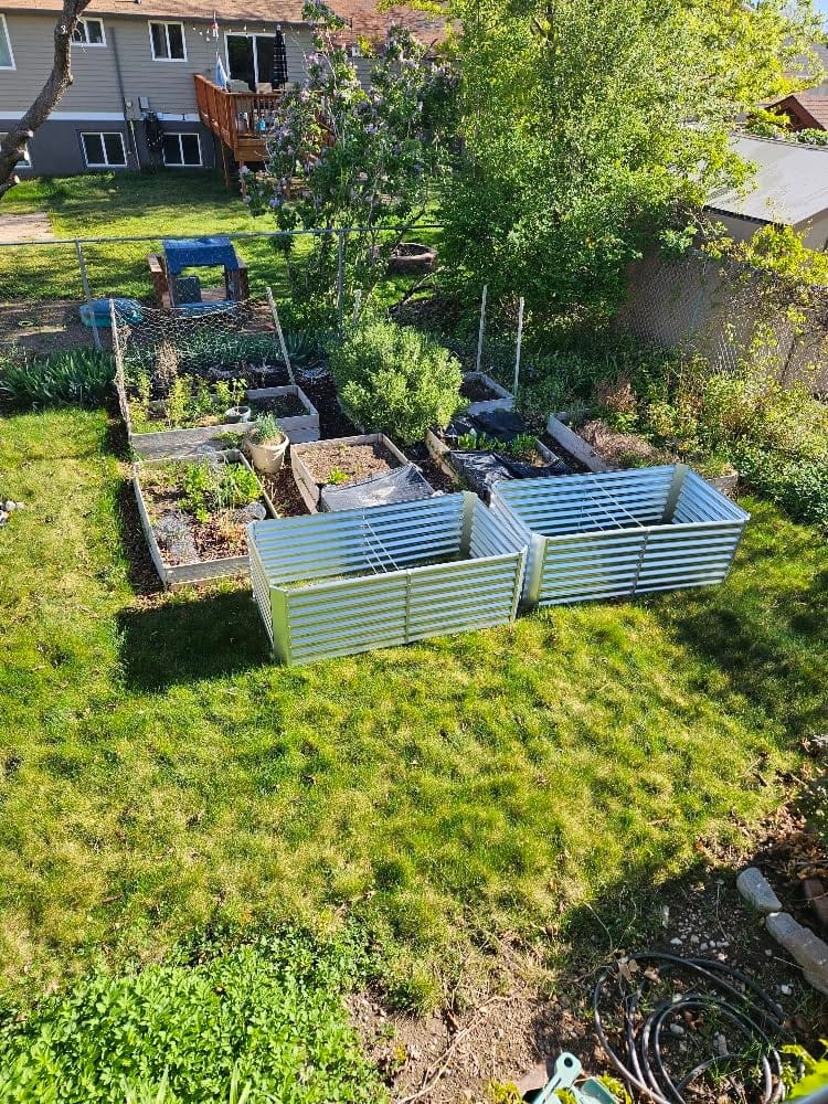 Land Guard 8x4x2 ft Galvanized Raised Garden Bed Kit, Galvanized Planter Raised Garden Boxes Outdoor, Large Metal Raised Garden Beds for Vegetables customer photo 1