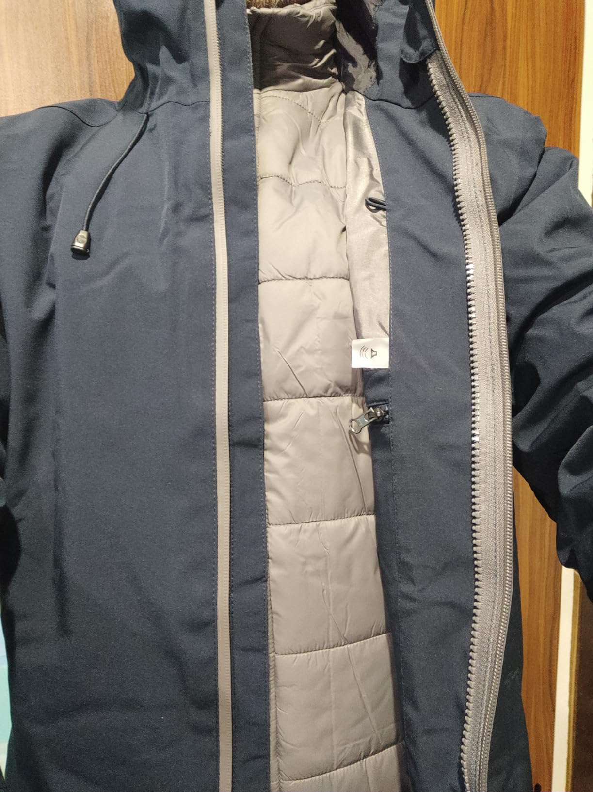 33,000ft Men's Waterproof 3-in-1 Ski Jacket, Warm Mountain Windbreaker Snow Rain Jackets Winter Coat with Puffer Jacket customer photo 2