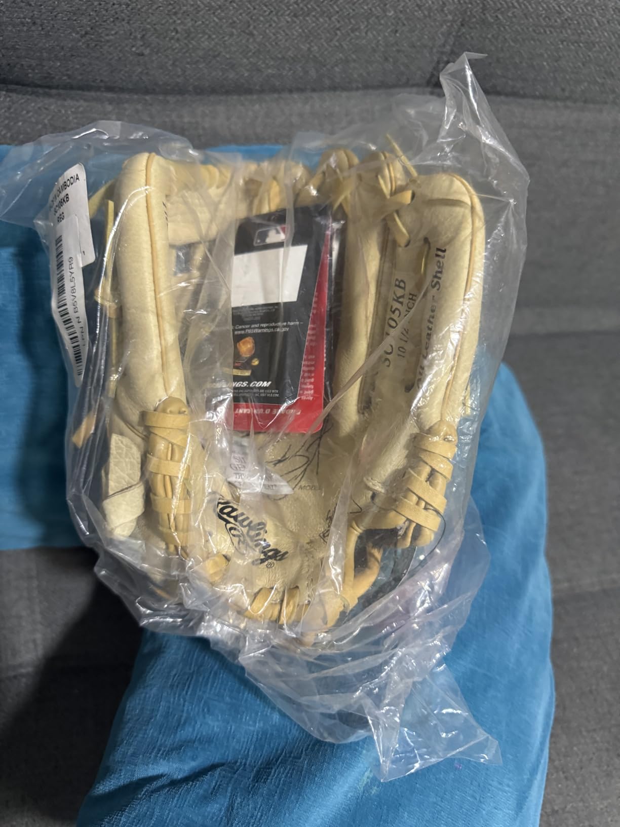 Rawlings | Sure Catch Baseball & Softball Glove | T-Ball, Youth & Adult Rec Models customer photo 2