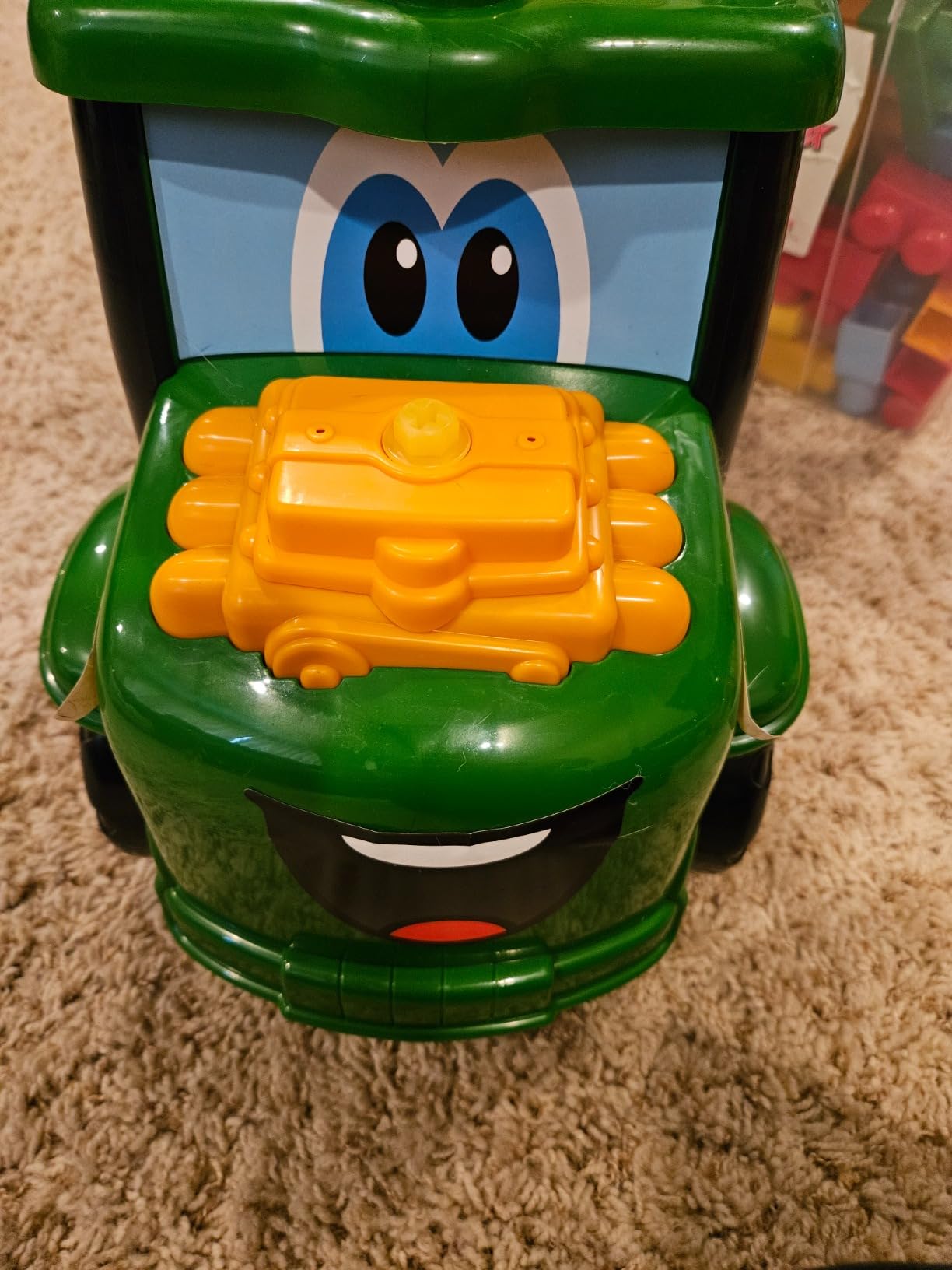 John Deere Ride On Johnny Tractor Take Apart Engine Ages 12M+ | Toddler Ride-On Toy, Lights And Sounds, Take-Apart Engine, Hidden Storage Seat, Ages 12 Months+ customer photo 2