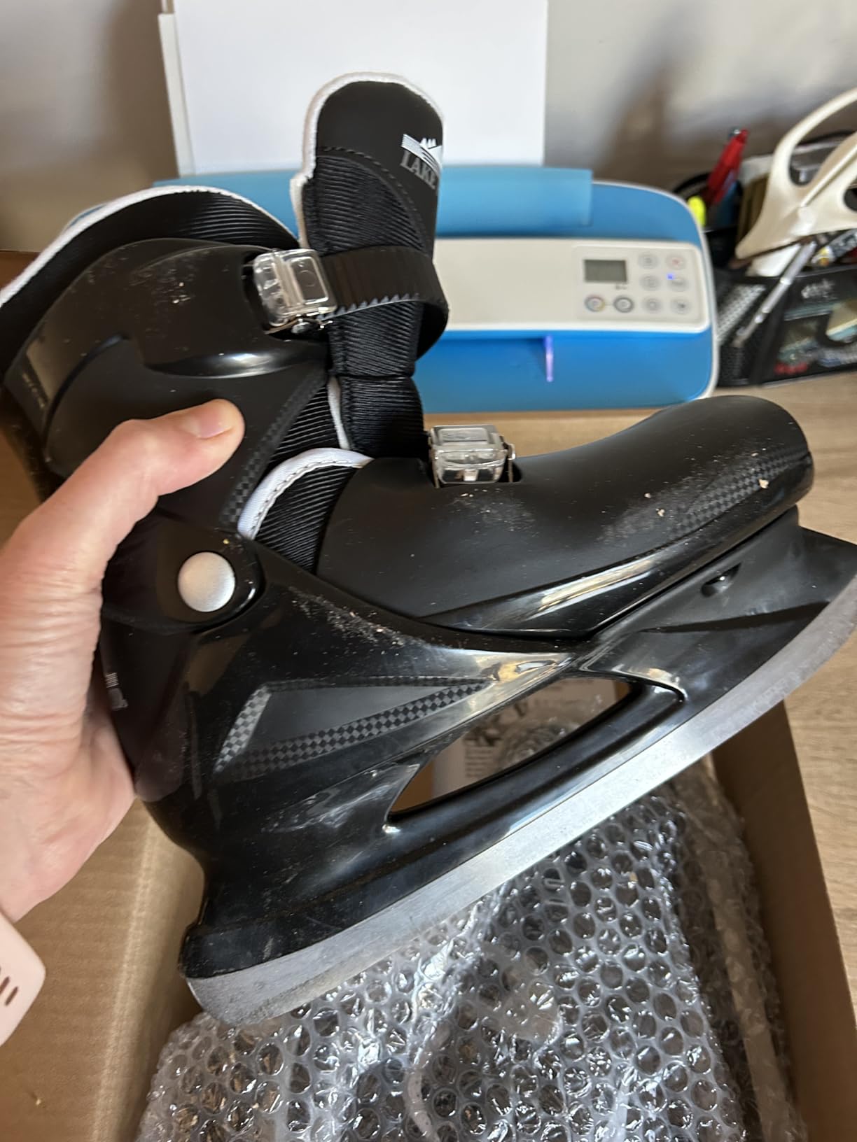 Lake Placid Boys Nitro 8.8 Adjustable Ice Skates customer photo 2