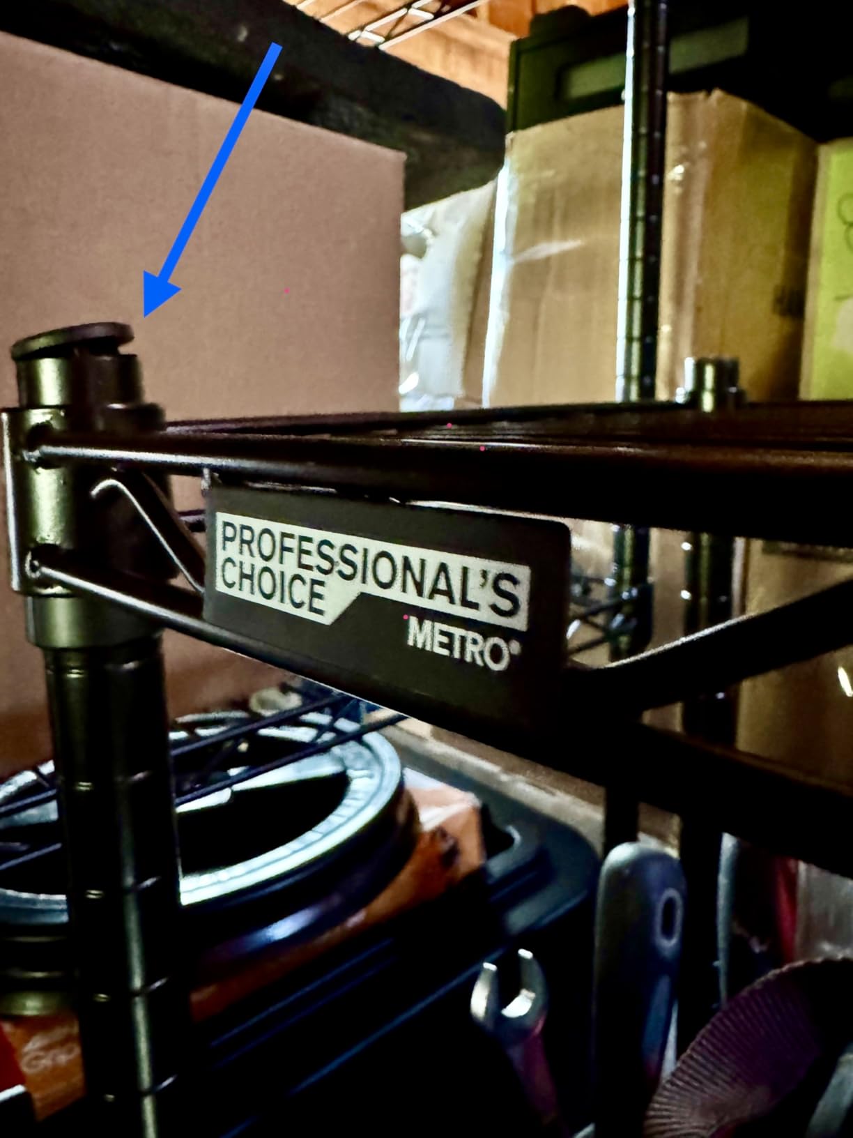 METRO Professional's Choice Commercial-Grade NSF Shelving Unit - Adjustable Wire Shelf for Home, Garage, Kitchen - 4 Shelves, 18