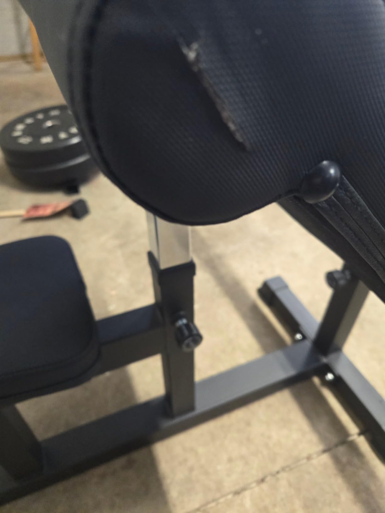 Titan Fitness Adjustable Preacher Curl Weight Station, 250 LB Capacity, Adjustable Bench Seat, Adjustable Arm Rest, Durable Bar Catches, Seated Home Gym Barbell and Dumbbell Biceps Station customer photo 2