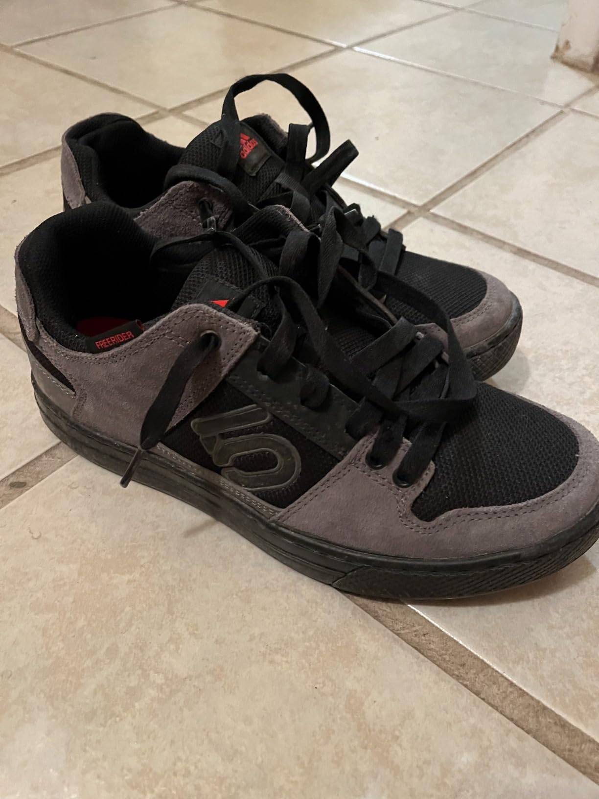 Five Ten Freerider Canvas Flat Shoes - Men's, DGH Solid Gray/Core Black/Gray Three customer photo 2