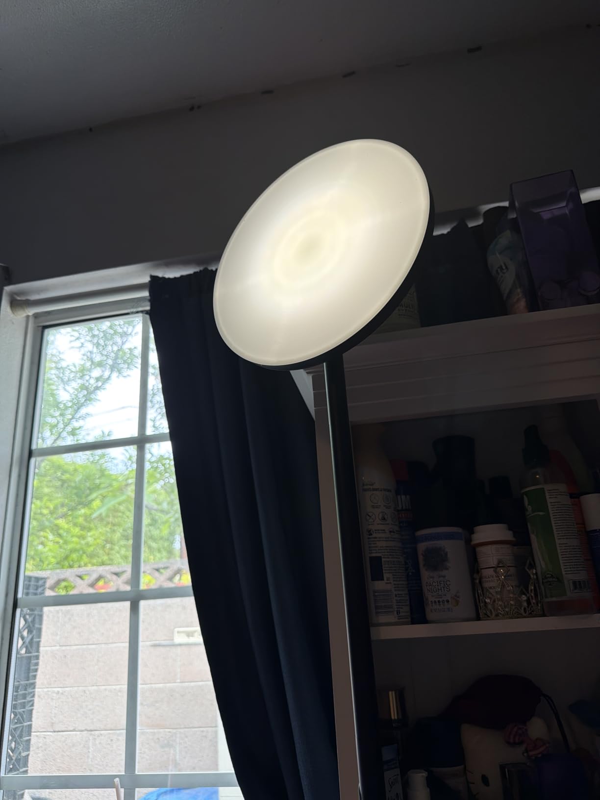 Floor Lamp, Upgraded 40W 4000LM Super Bright Torchiere LED Floor Lamps for Living Room, Stepless Dimmable Color Temperature 2700K-6500K with Remote & Touch Control, Standing Light for Bedroom Office customer photo 1