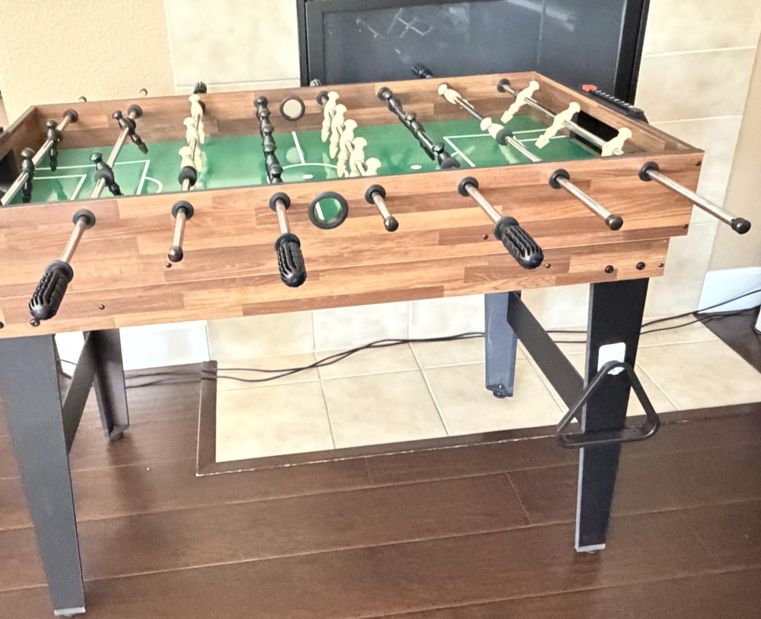 GYMAX Multi Game Table, 10 in 1 Combo Game Table w/Foosball Table, Hockey, Pool Table, Ping Pong, Shuffleboard, Bowling & 4 Board Games, Game Tables for Game Room, Home, Family customer photo 1