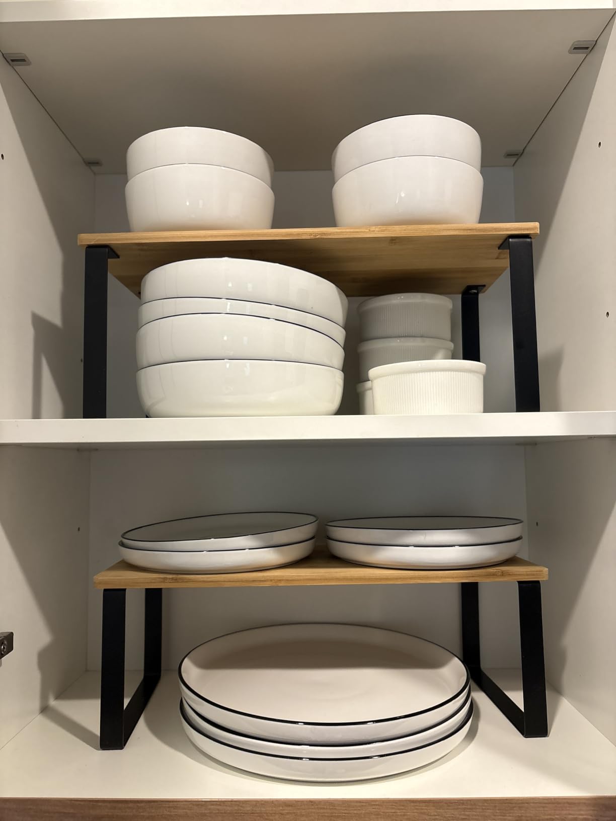 Gibson Home Oslo Dinnerware Set for 4, 16-Piece White Porcelain Plates and Bowls - Ceramic Dish Set | Microwave & Dishwasher Safe customer photo 2