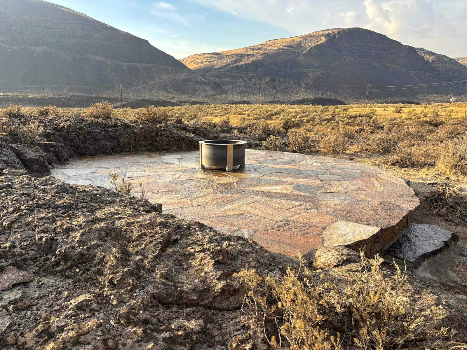 Breeo X Series 24 - Corten Steel Smokeless Fire Pit for Outside - 27.5 in | 62 pounds, smokeless firepit for outside, ideal for families, compatible with wide range of Breeo accessories customer photo 1