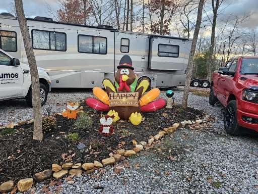 6FT Thanksgiving Inflatables Turkey Decor with Pilgrim Hat & Colorful Tail | Build in LEDs Blow up Turkey, Waterproof Fabric, Durable Blower, Outdoor Indoor Lawn Yard Autumn Holiday Harvest Decorations customer photo 2