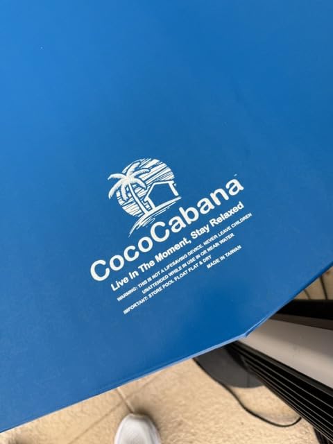 Cococabana 74 inch Foam Float for Pools & Lakes Vinyl Foam Pool Floats customer photo 2
