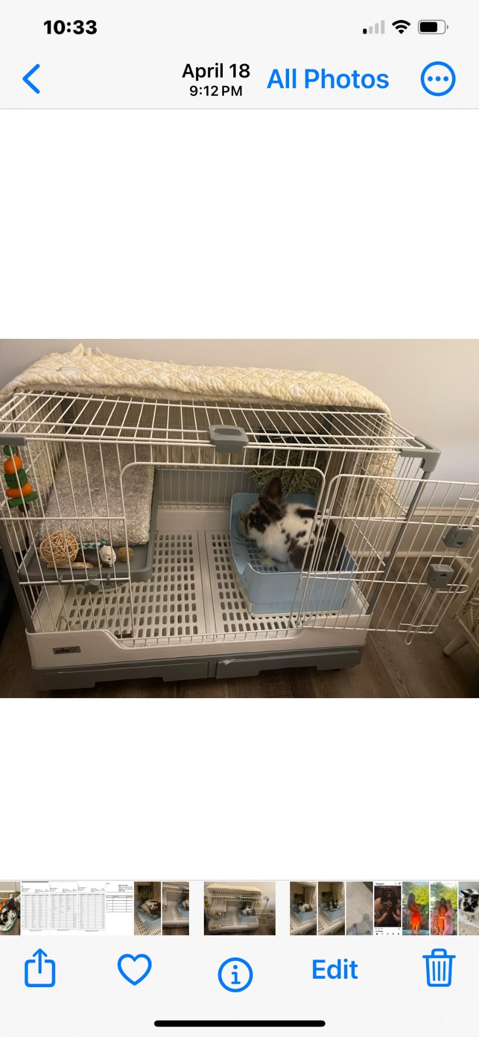 Deluxe Rabbit Cage, 32