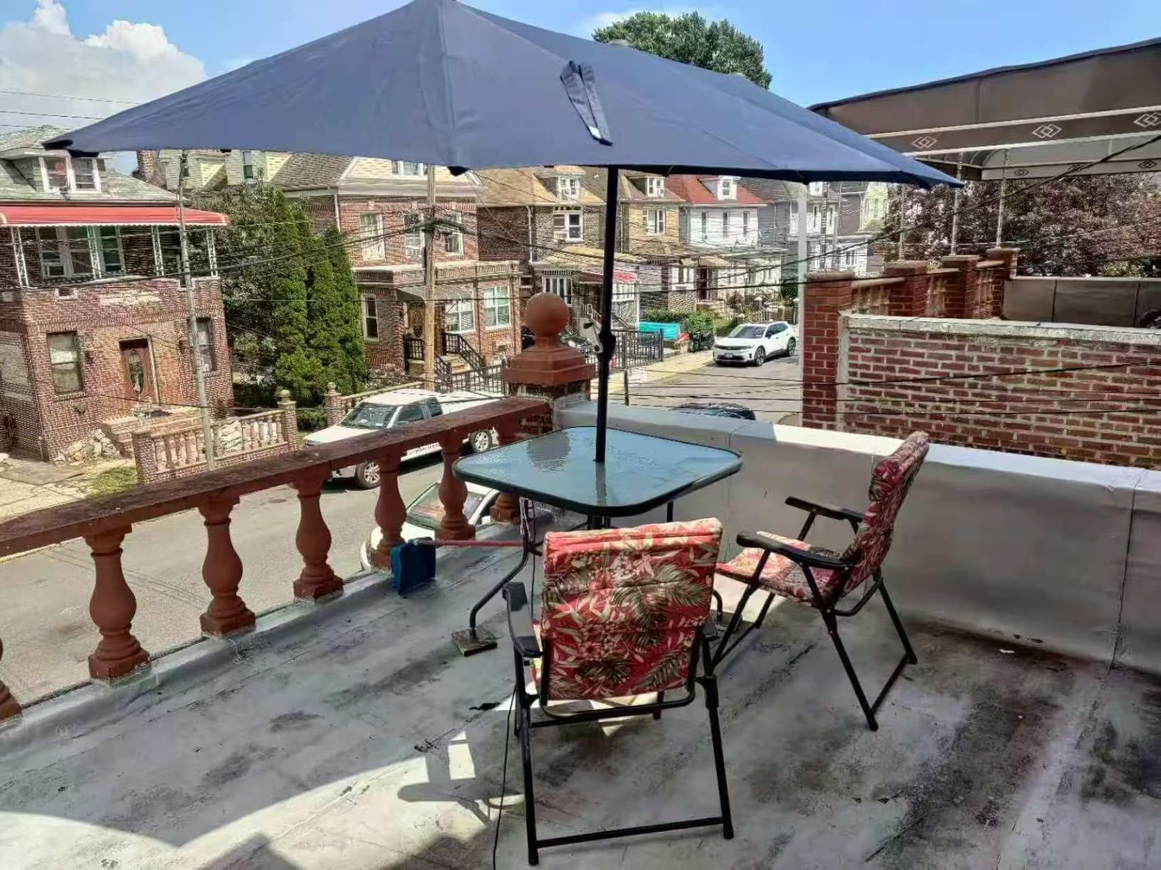 13 ft Rectangle Patio Umbrellas Large Outdoor Umbrella with Crank Powerful UV Protective Table Umbrella Outdoor Patio for Backyard, Pool, Garden, Deck | HERA'S PALACE Rectangular Umbrella customer photo 1