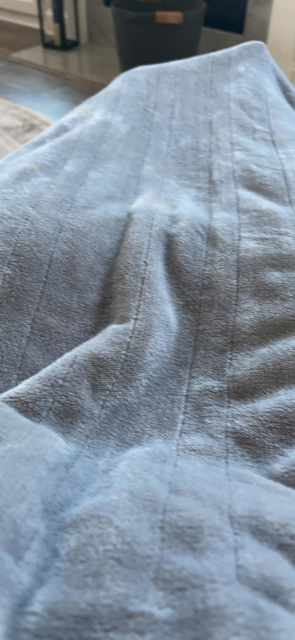 Sealy Electric Blanket King Size Heated Dual Control Flannel Sherpa, Beige - 10 Heat Levels & 1-12H Auto Shutoff, ETL, Machine Wash, 90X100 customer photo 1
