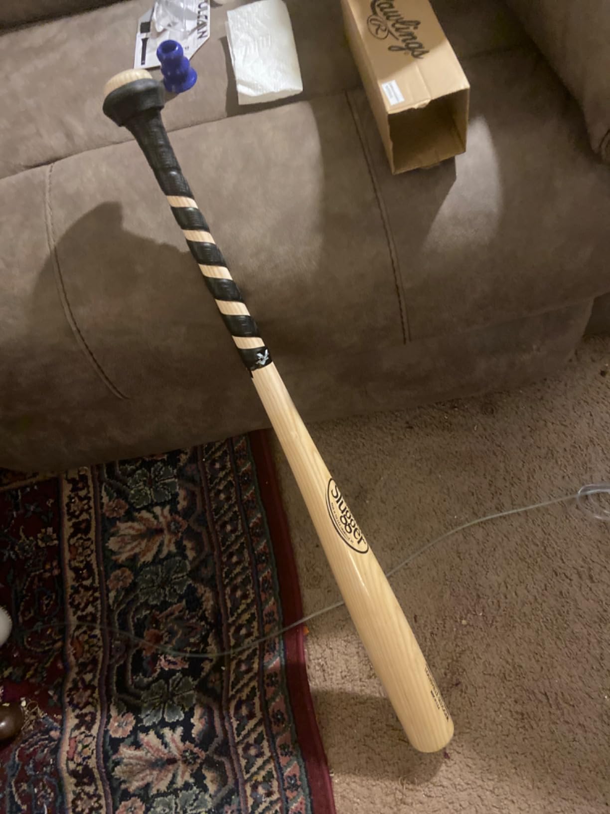 Louisville Slugger Genuine Mix Unfinished Clear Baseball Bat customer photo 2